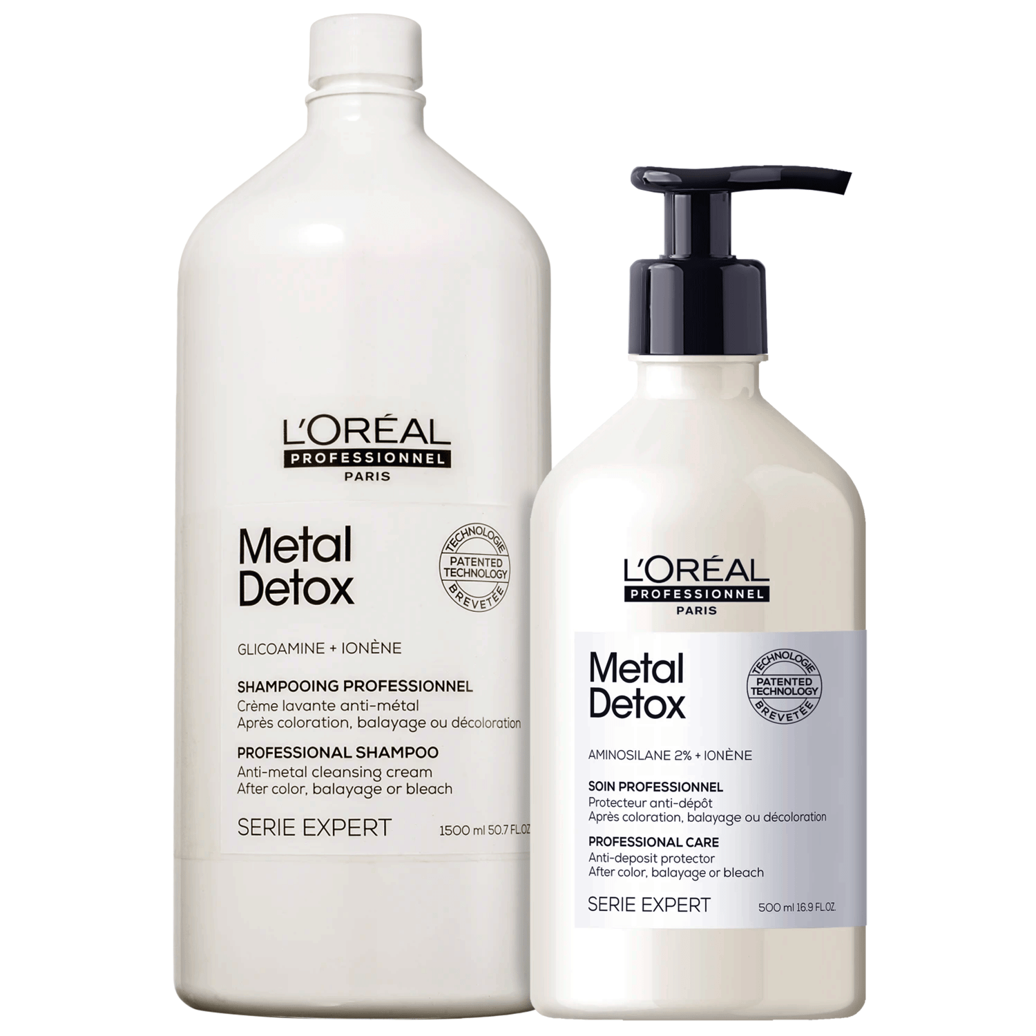 Kit L'Oréal Professionnel Metal Detox Soin (2 Produtos)