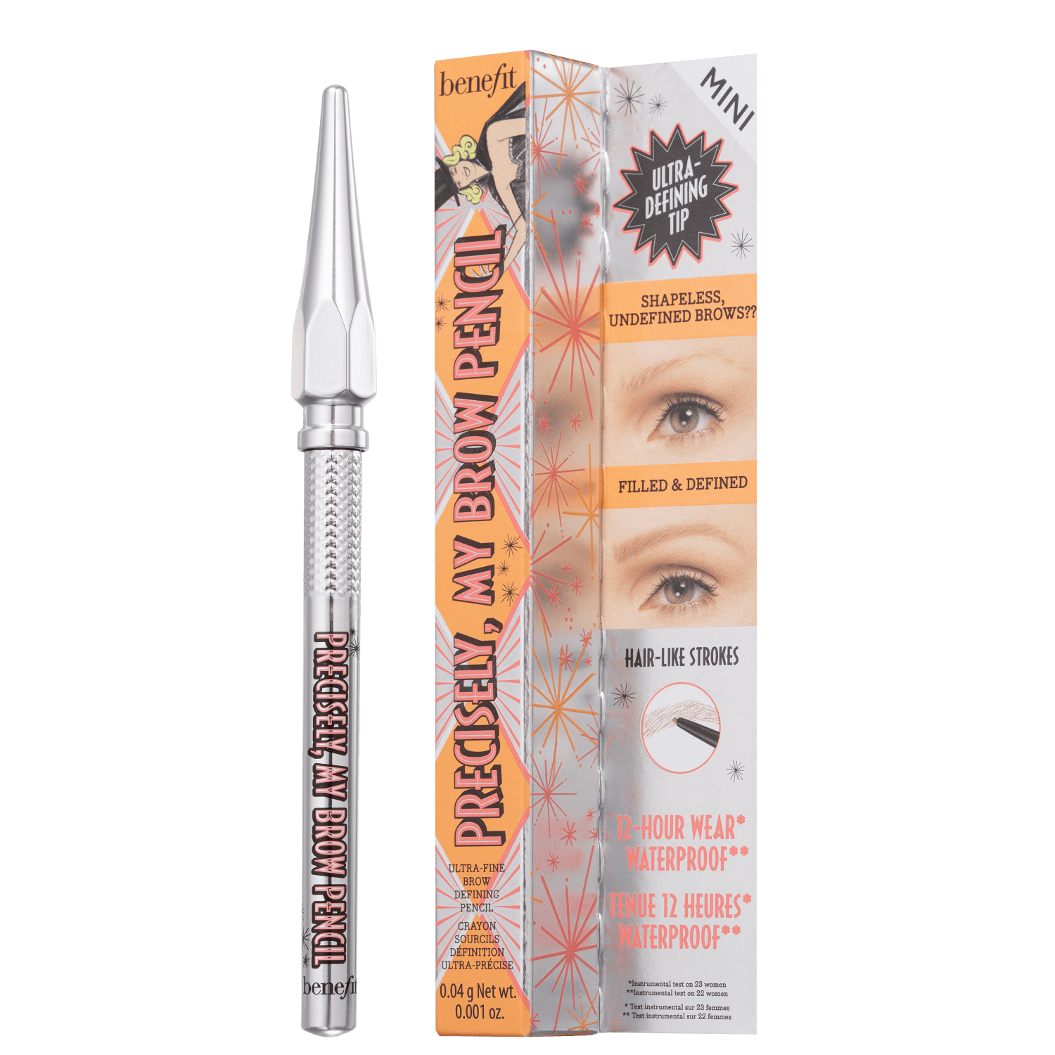 Benefit Cosmetics Precisely, My Brow Pencil Mini 1 - Lápis para Sobrancelha 0,4g