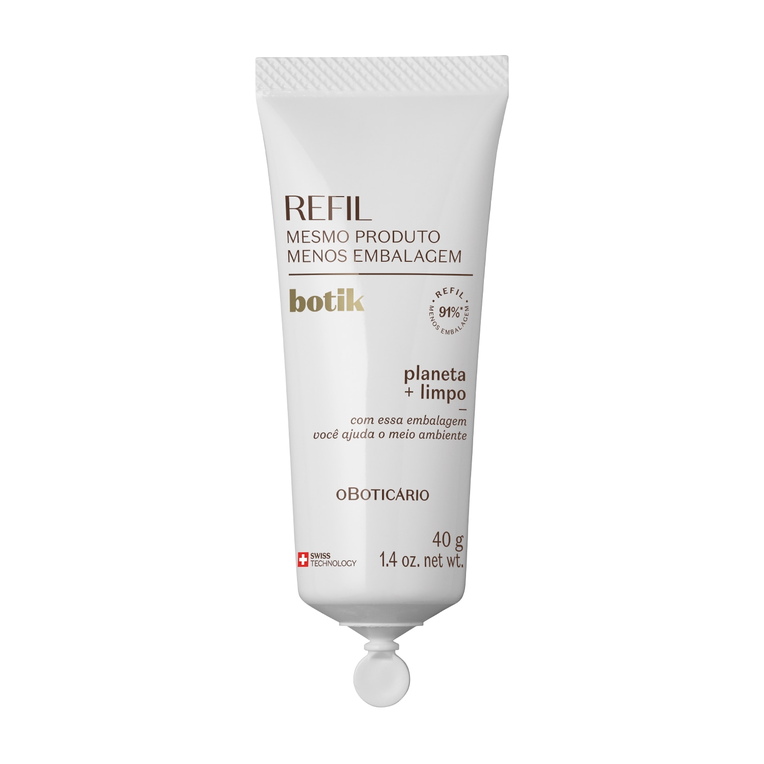 Refil Gel Creme Facial Firmador Ácido Hialurônico Botik 40g > Refil Gel Creme Facial Firmador Ácido Hialurônico Botik 40g