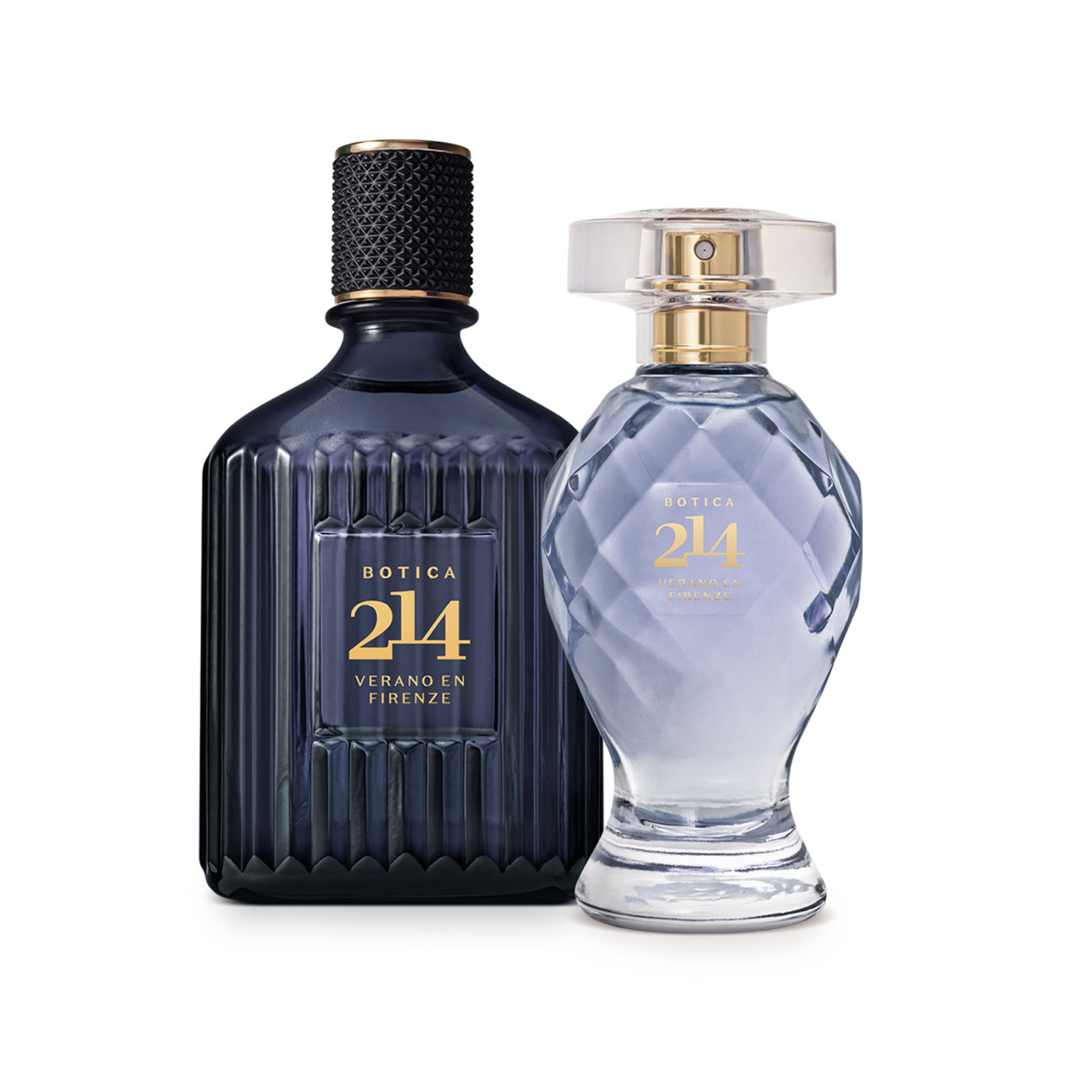 Combo Botica 214 Verano en Firenze: Eau de Parfum Feminino 75ml + Eau de Parfum Masculino 90ml > Combo Botica 214 Verano en Firenze: Eau de Parfum Feminino 75ml + Eau de Parfum Masculino 90ml