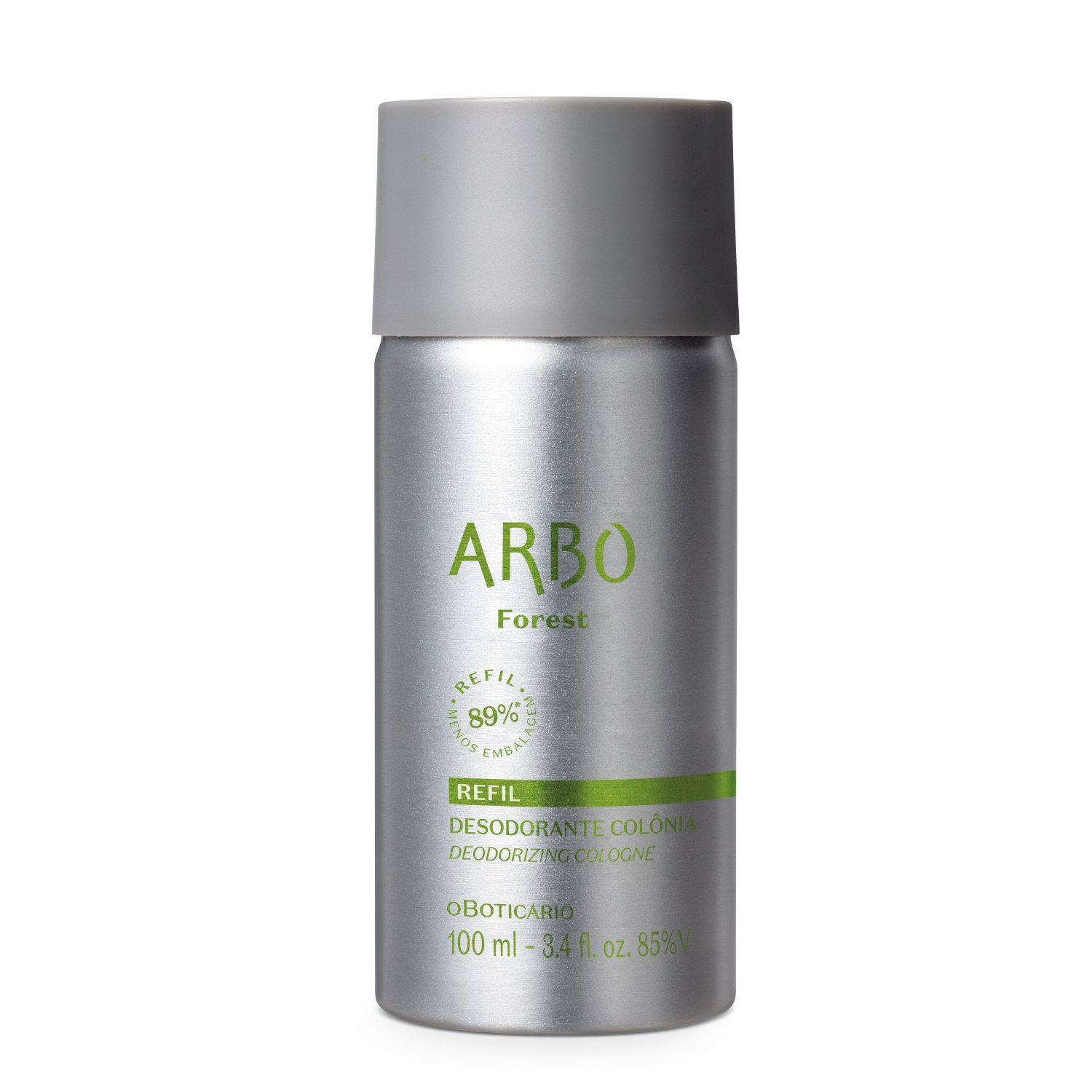 Refil Arbo Forest Desodorante Colônia 100ml > Refil Arbo Forest Desodorante Colônia 100ml