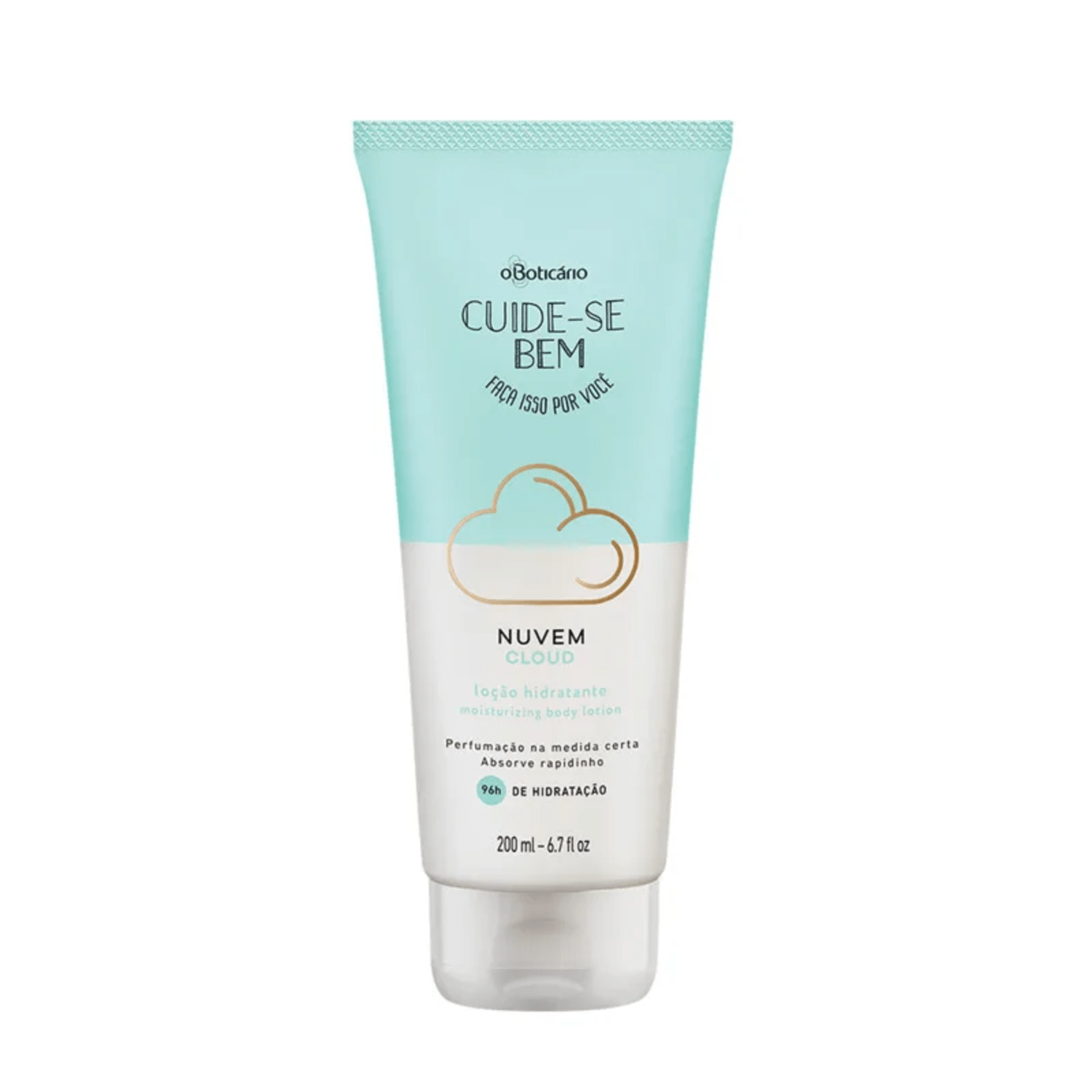 Loção Hidratante Desodorante Corporal Cuide-se Bem Nuvem 200ml > Loção Hidratante Desodorante Corporal Cuide-se Bem Nuvem 200ml