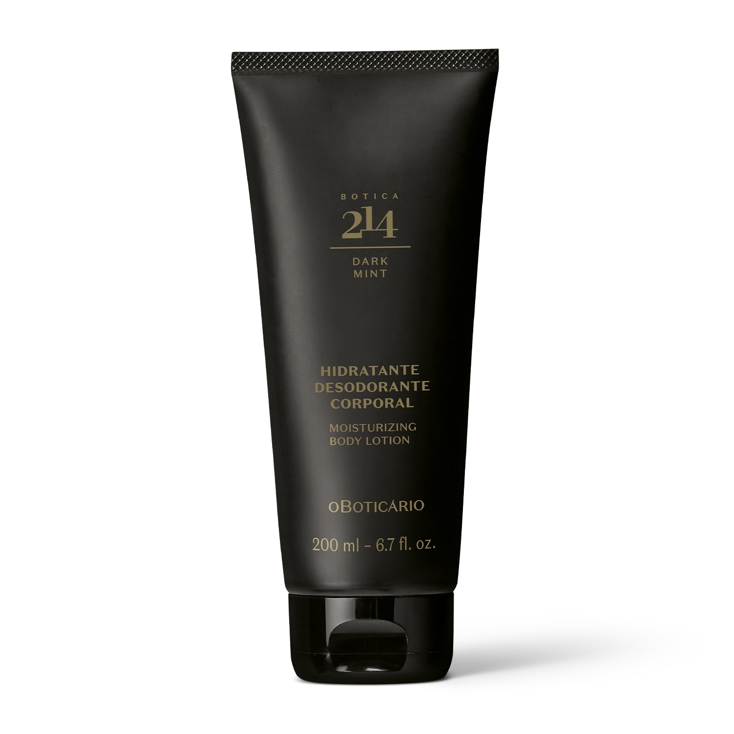 Creme Desodorante Hidratante Corporal Botica 214 Dark Mint 200ml