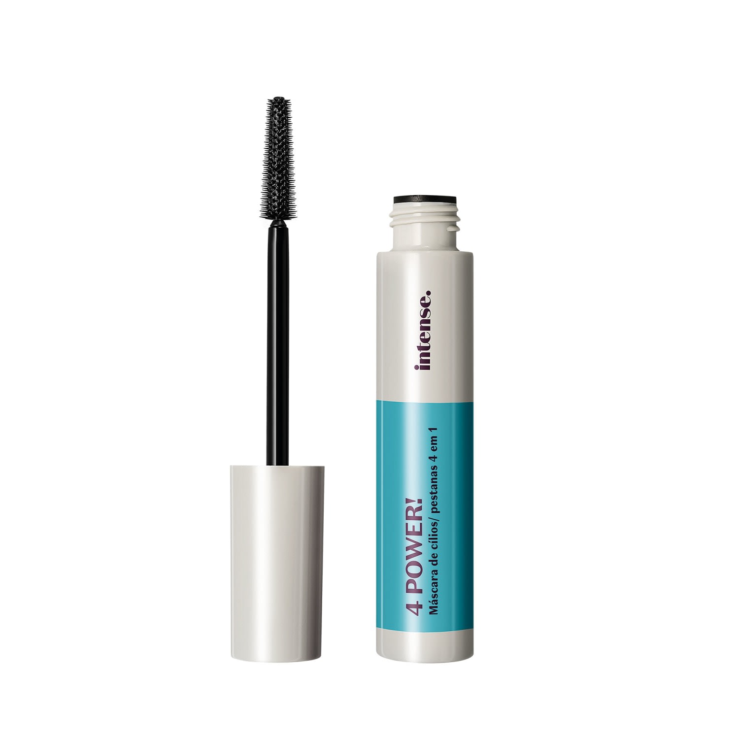 Máscara de Cílios Preta 4 Power Intense 11g > Máscara de Cílios Preta 4 Power Intense 11g