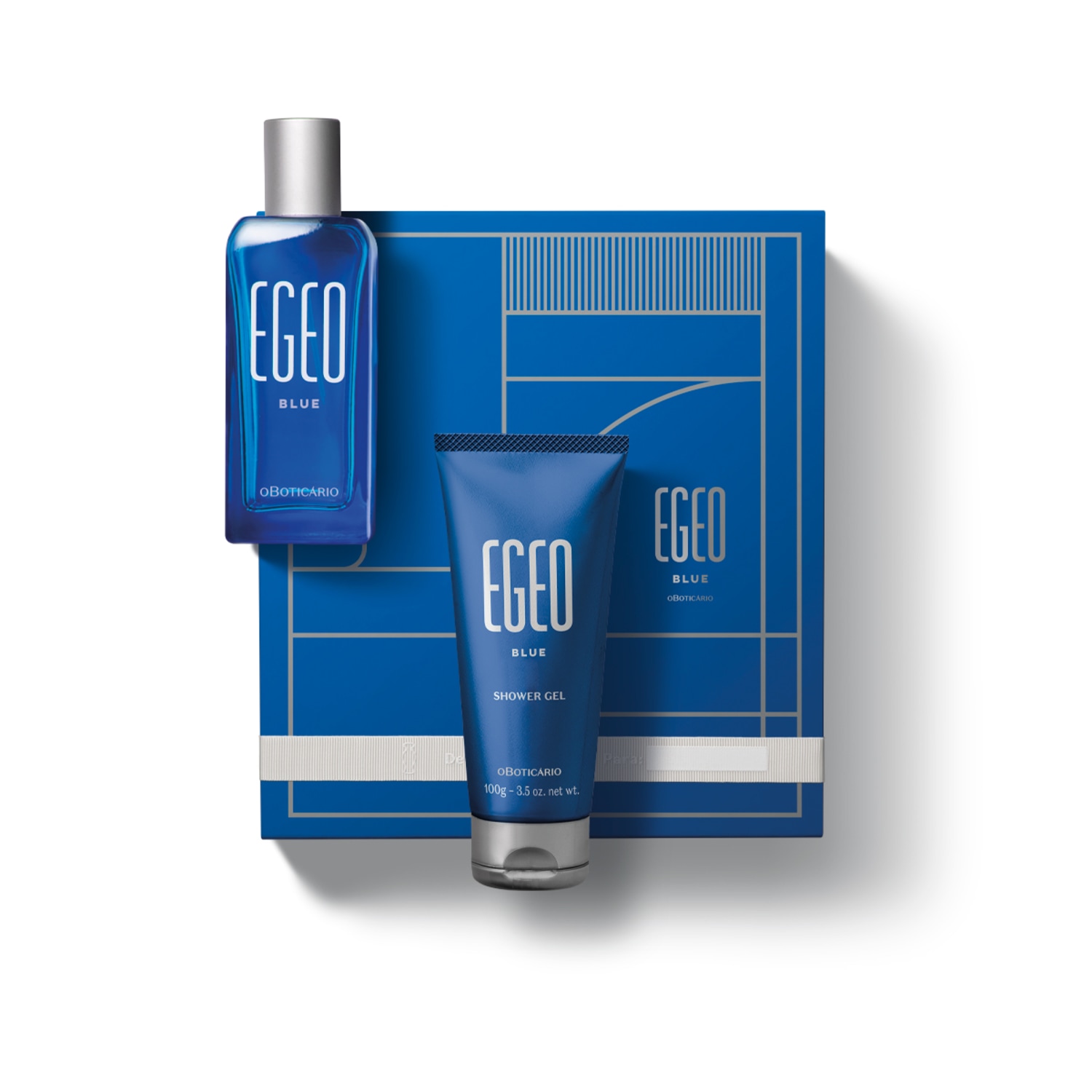 Kit Presente Egeo Blue: Desodorante Colônia 50ml + Shower Gel 100g > Kit Presente Egeo Blue: Desodorante Colônia 50ml + Shower Gel 100g
