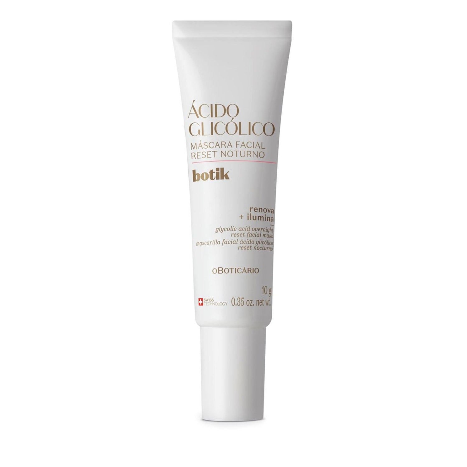 Máscara Facial Reset Noturno Botik Ácido Glicólico > Máscara Facial Reset Noturno Botik Ácido Glicólico