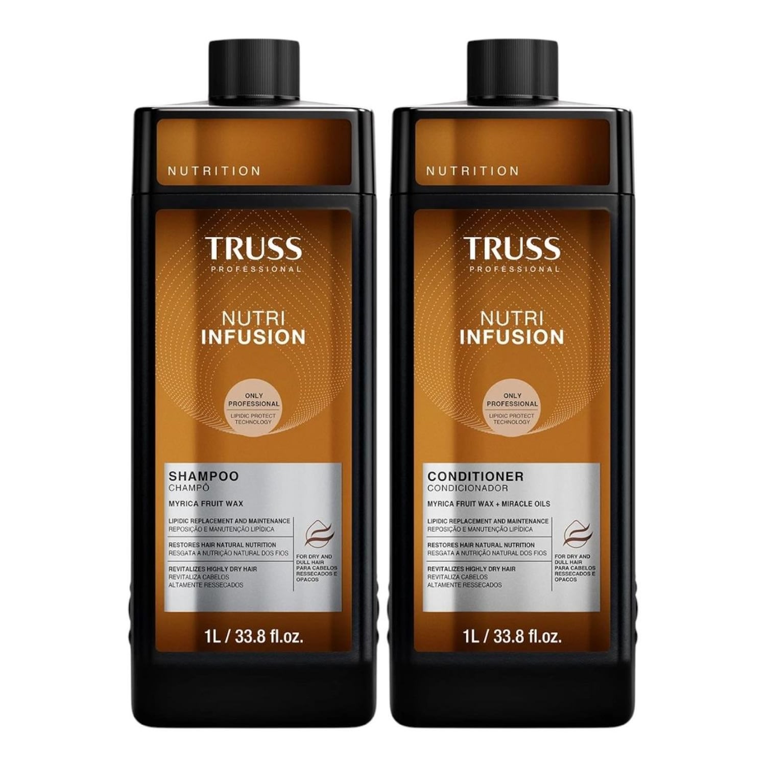 Kit Truss Nutri Infusion - Shampoo 1L + Condicionador 1L