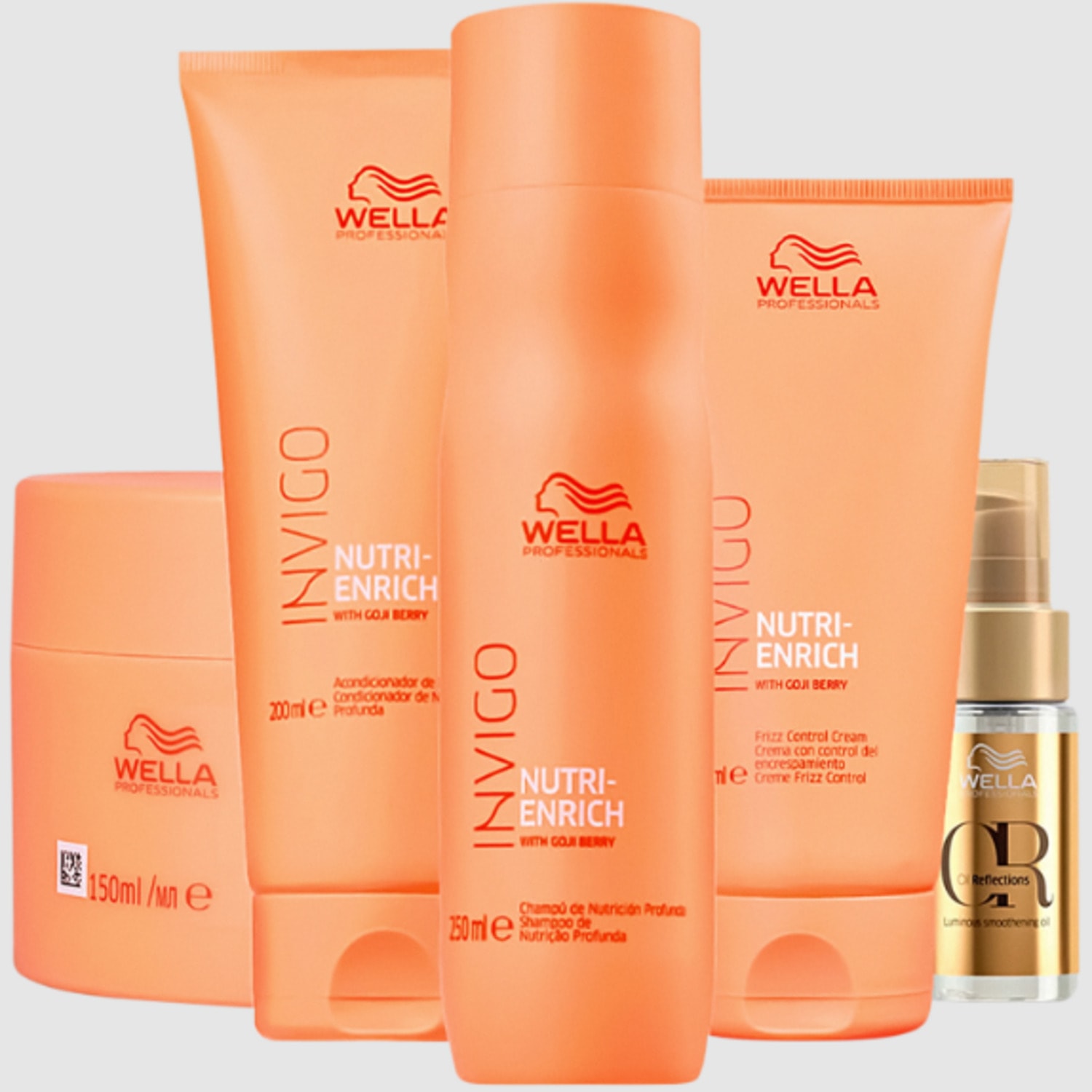 Kit Wella Professionals Invigo Nutri-Enrich (5 Produtos)