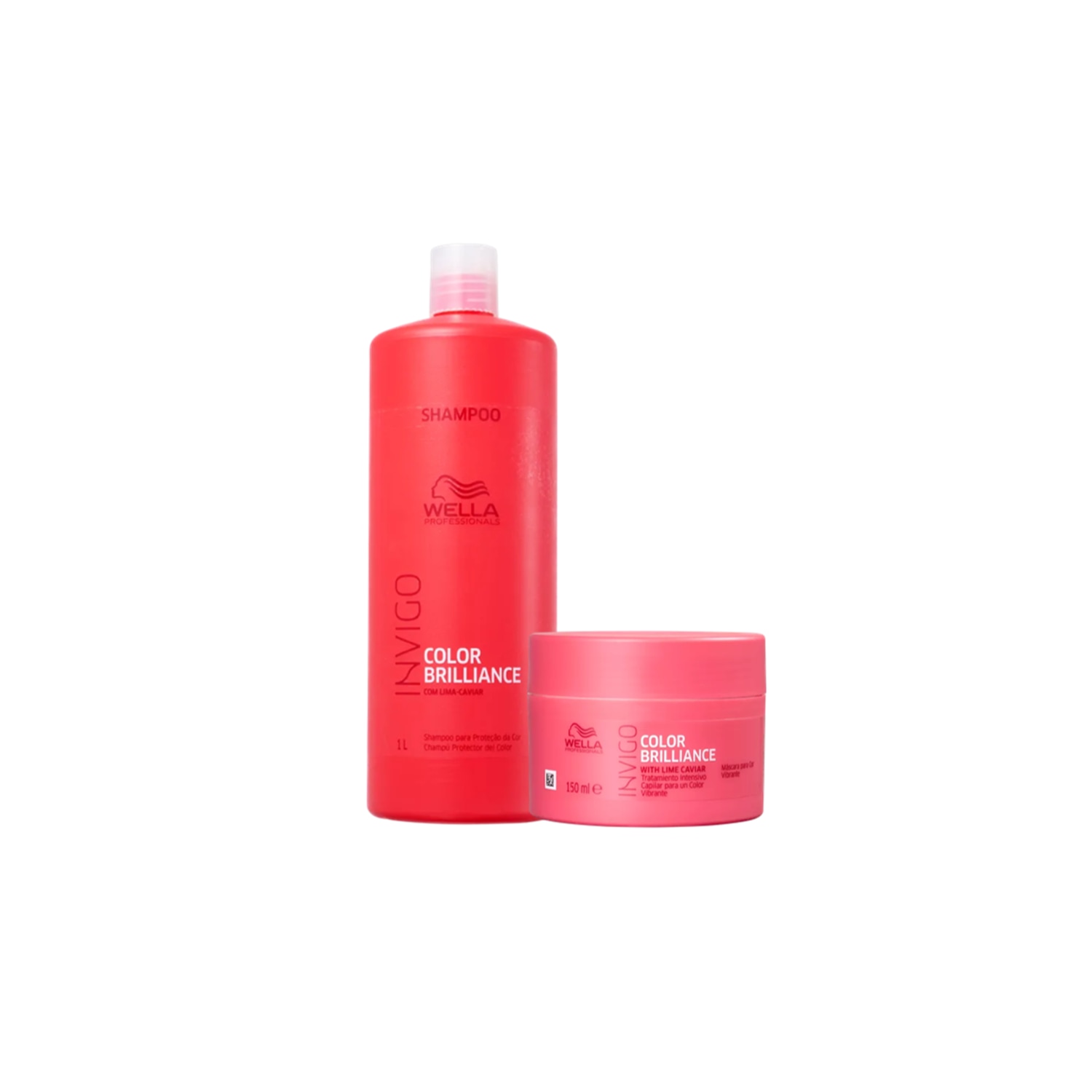 Kit Wella Professionals Invigo Color Brilliance Duo Plus (2 Produtos)