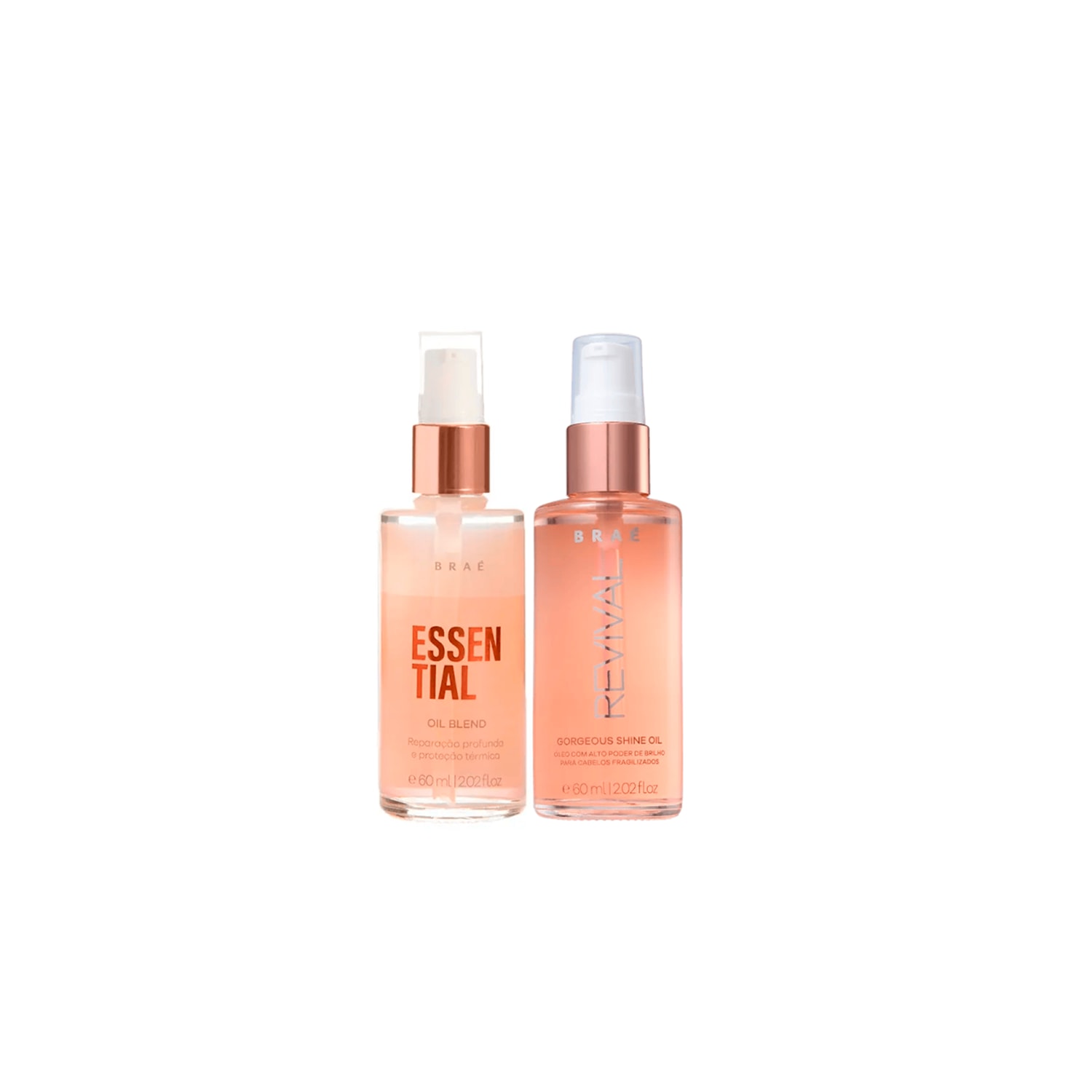 Kit Óleo Revival 60ml + Essential Oil Blend 60ml - Braé