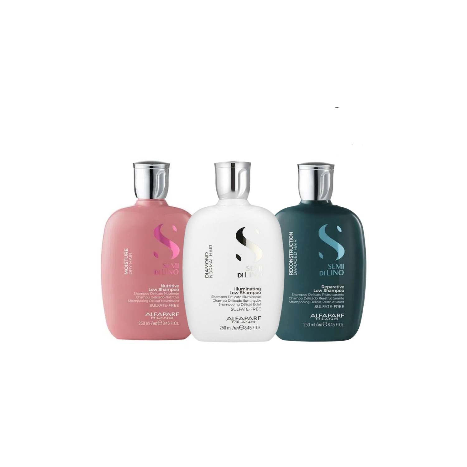 kit 3 shampoos 250ml - Alfaparf Milano