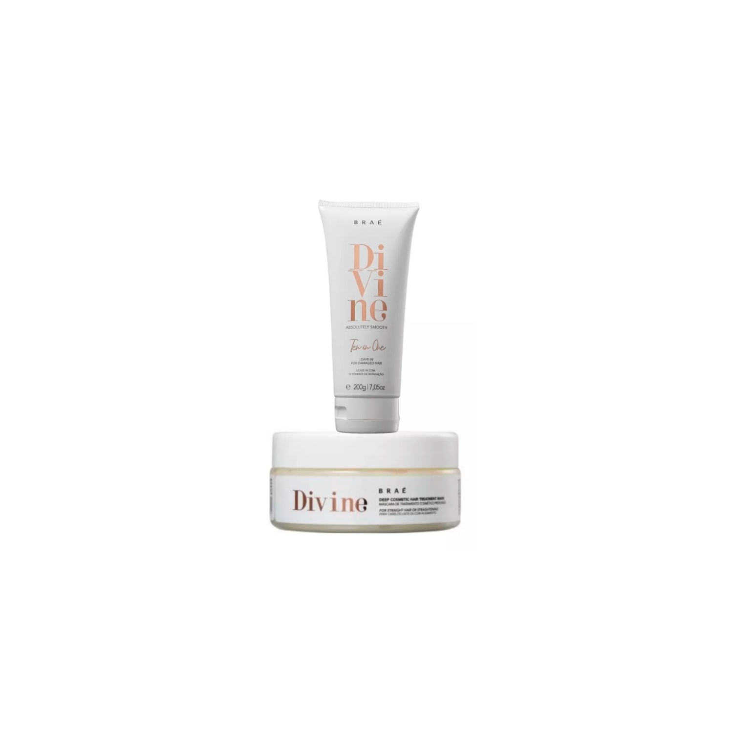 Kit Braé Divine Cabelo Alinhado (2 Produtos)