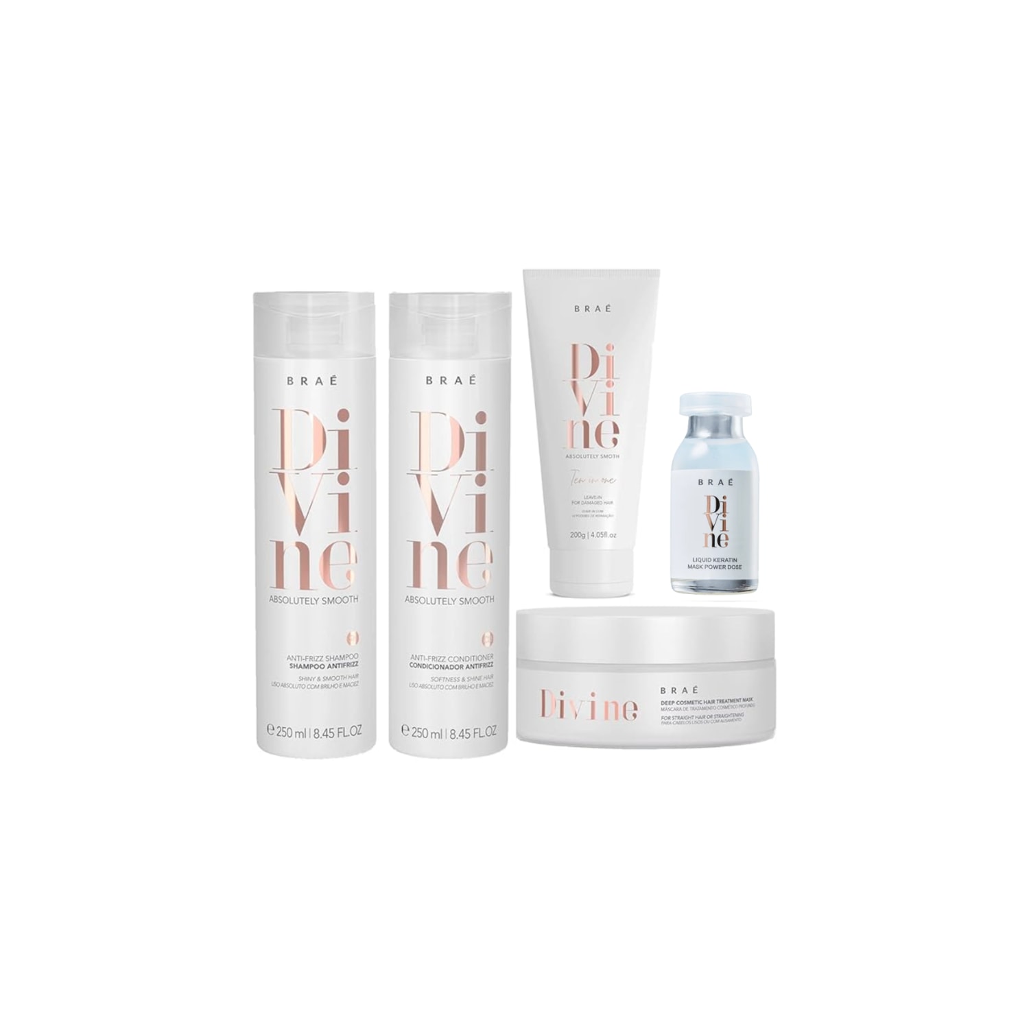 Kit Braé Divine Super (5 Produtos)