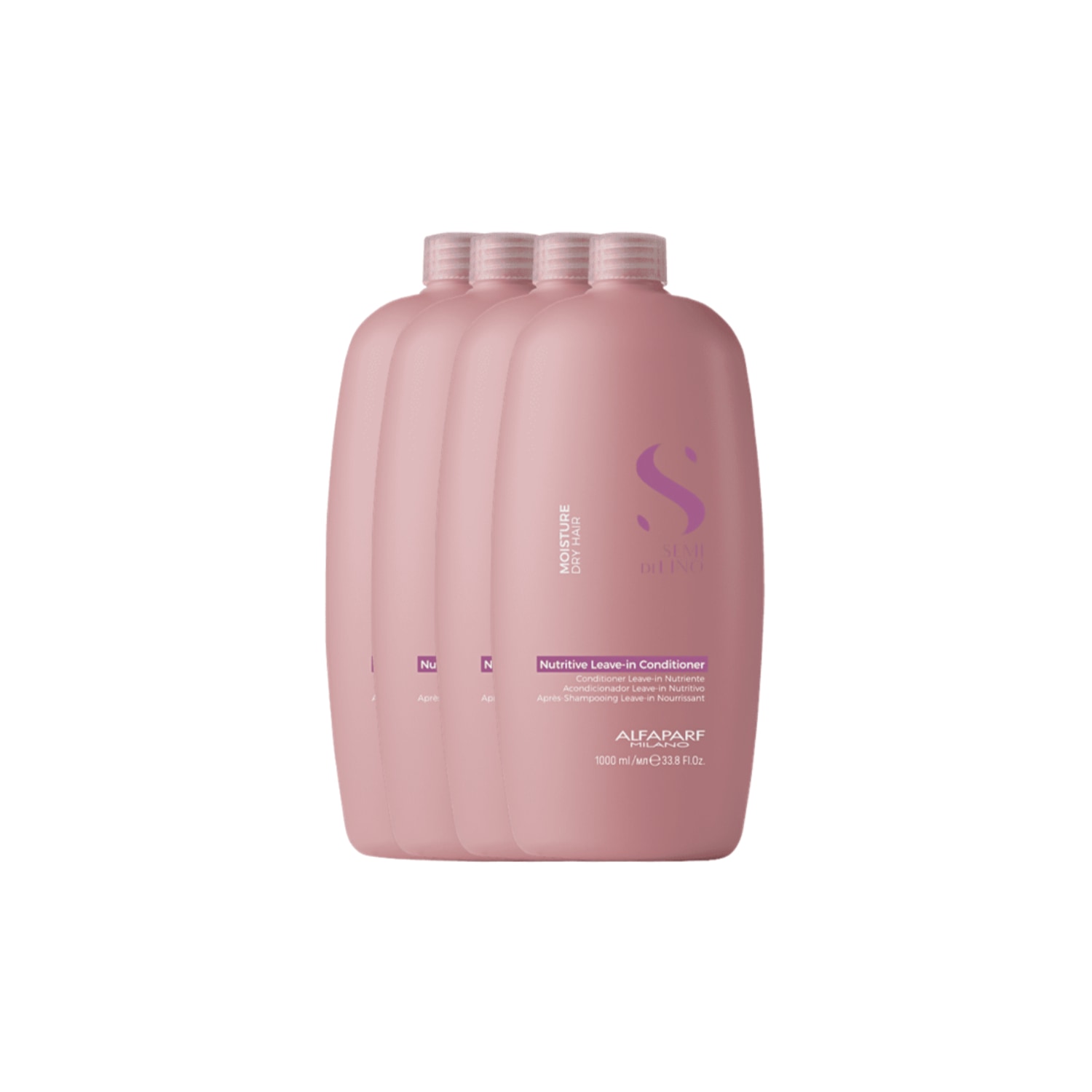 Kit 4 Leave-in Condicionador Moisture 1L - Alfaparf