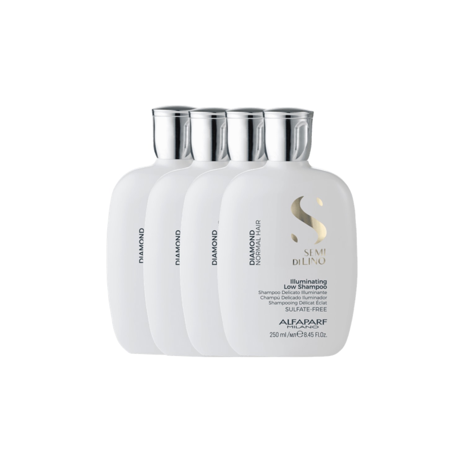 Kit 4 Shampoo Alfaparf Diamond Illuminating – 250ml