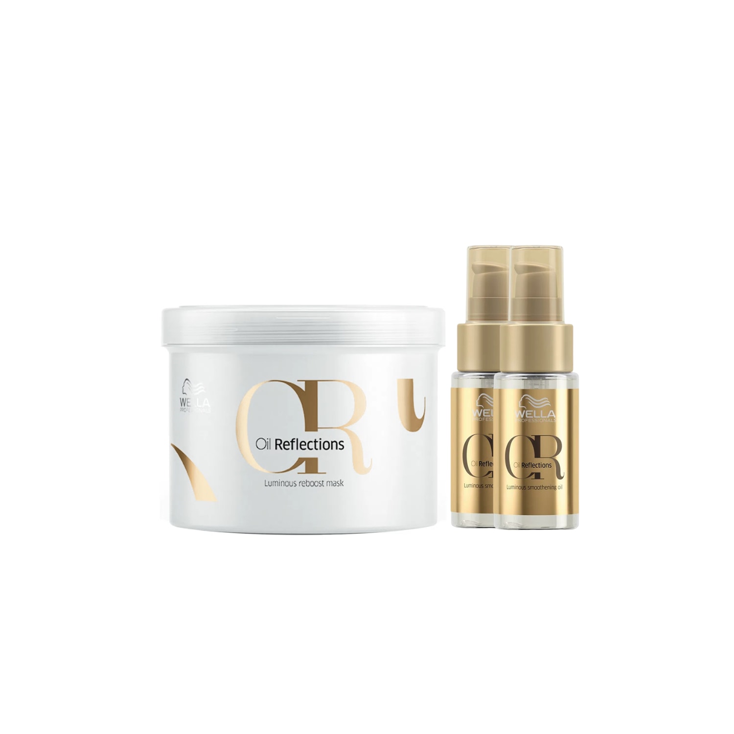 Kit Wella Professionals Oil Reflections Mask Oil Trio (3 Produtos)