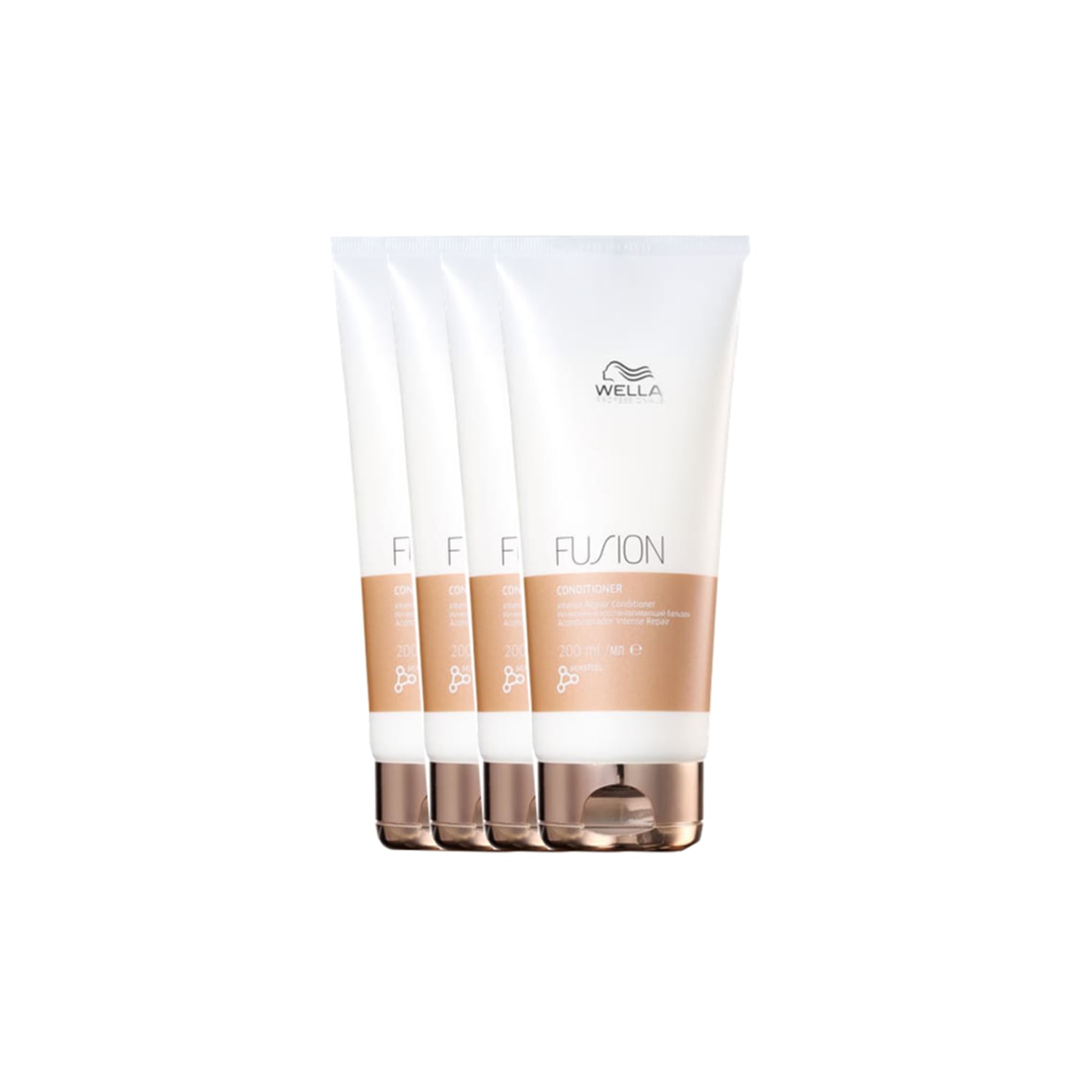Kit 4 Condicionador Fusion 200ml - Wella Professionals
