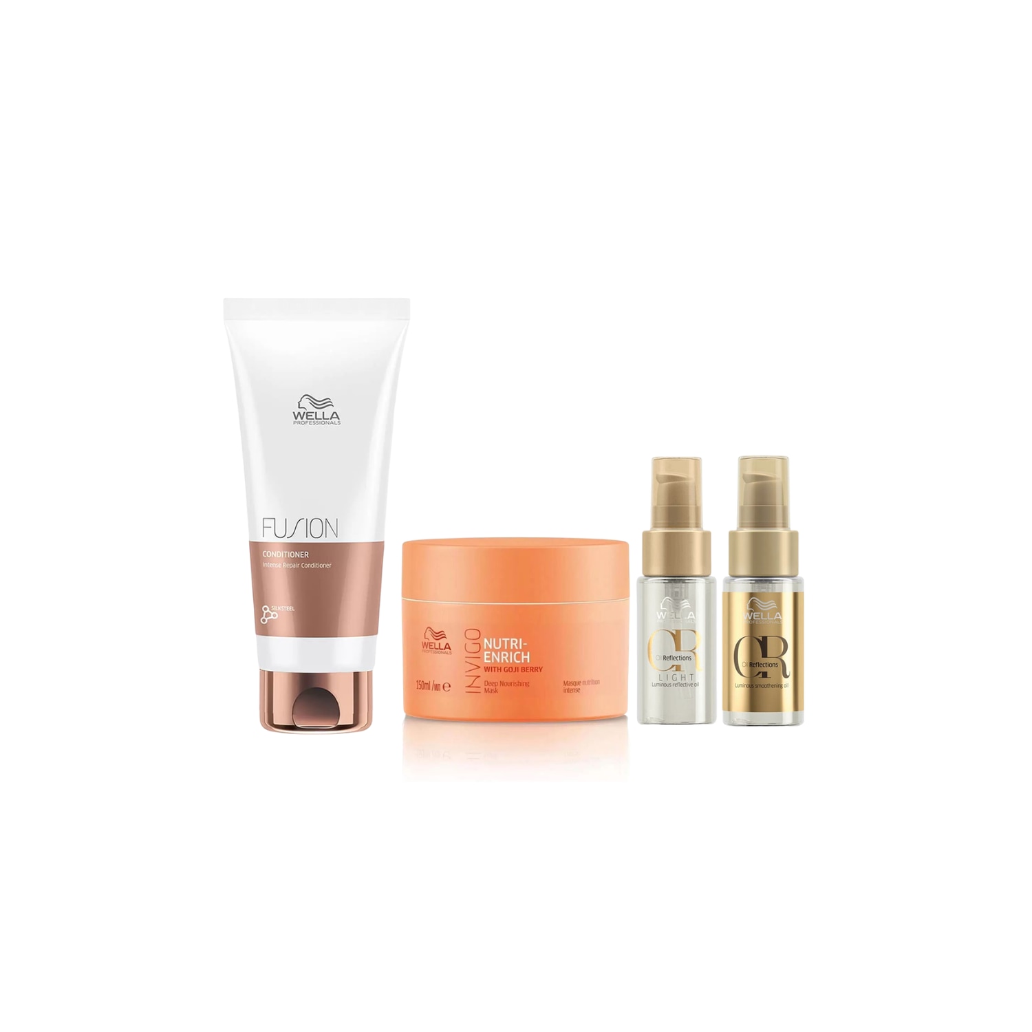 Kit Condicionador 250ml, Máscara Nutri-Enrich 150ml e Óleos