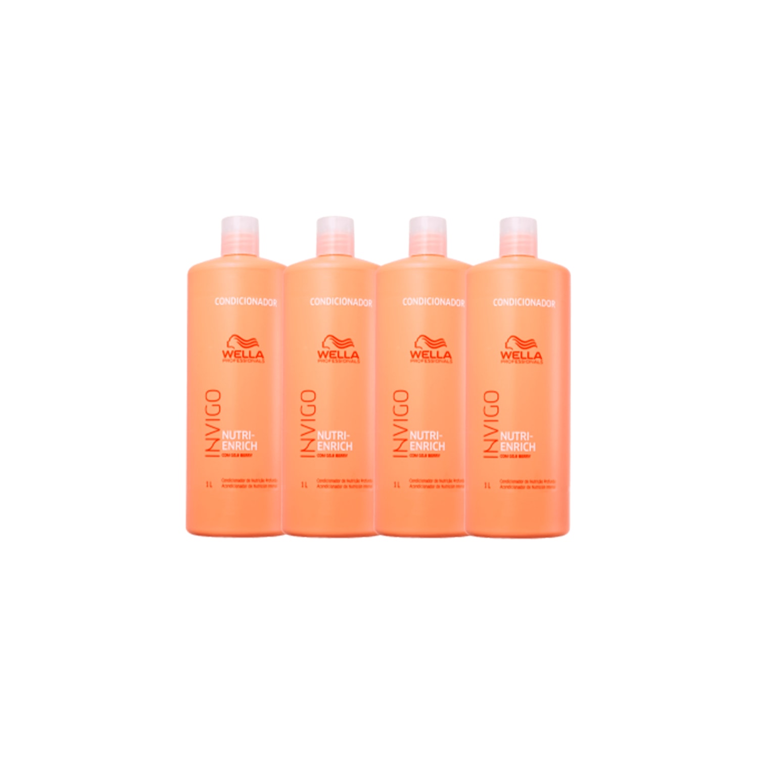 Kit Wella Professionals Invigo Nutri-Enrich Condicionador x 4