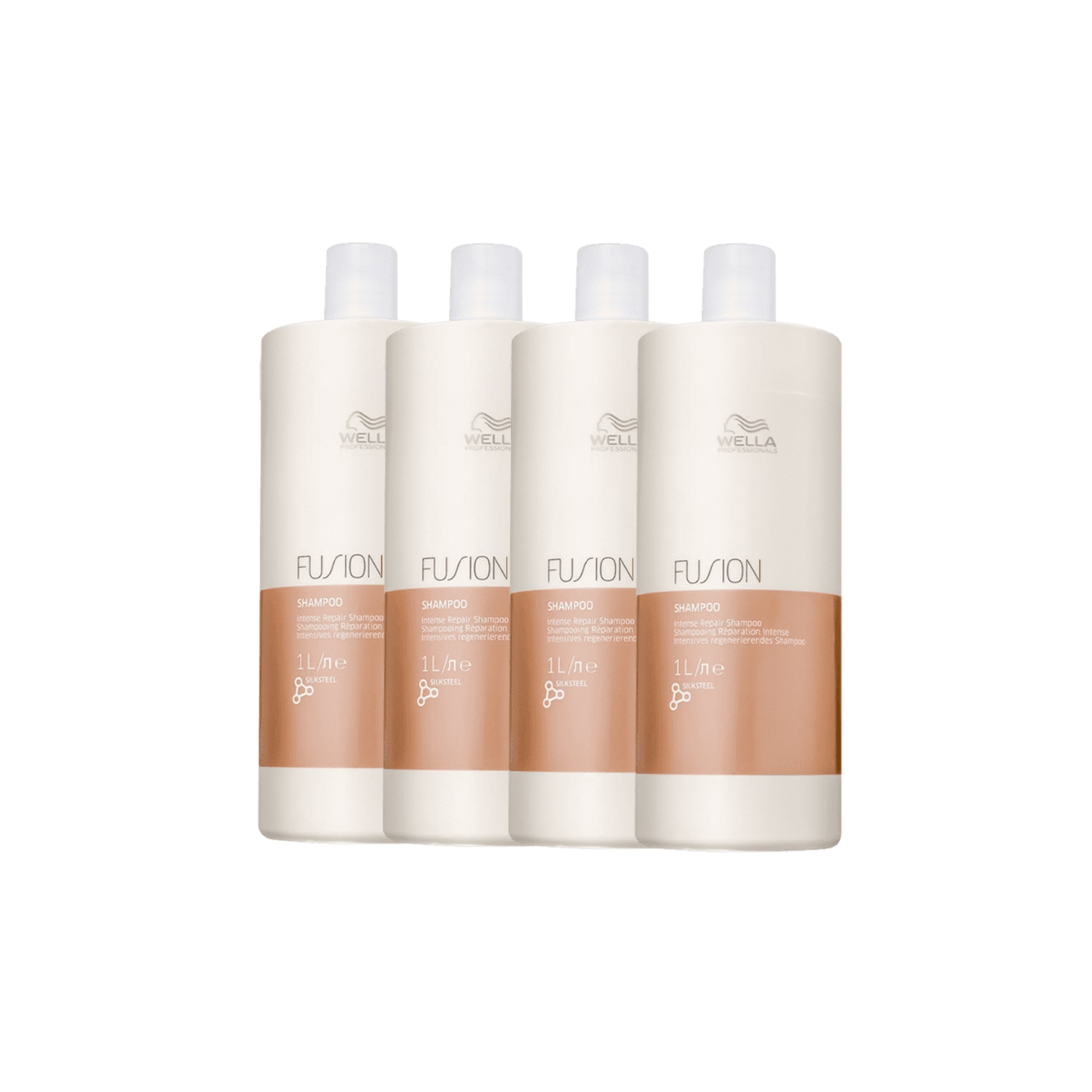 Kit 4 Shampoo Fusion 1L - Wella Professionals