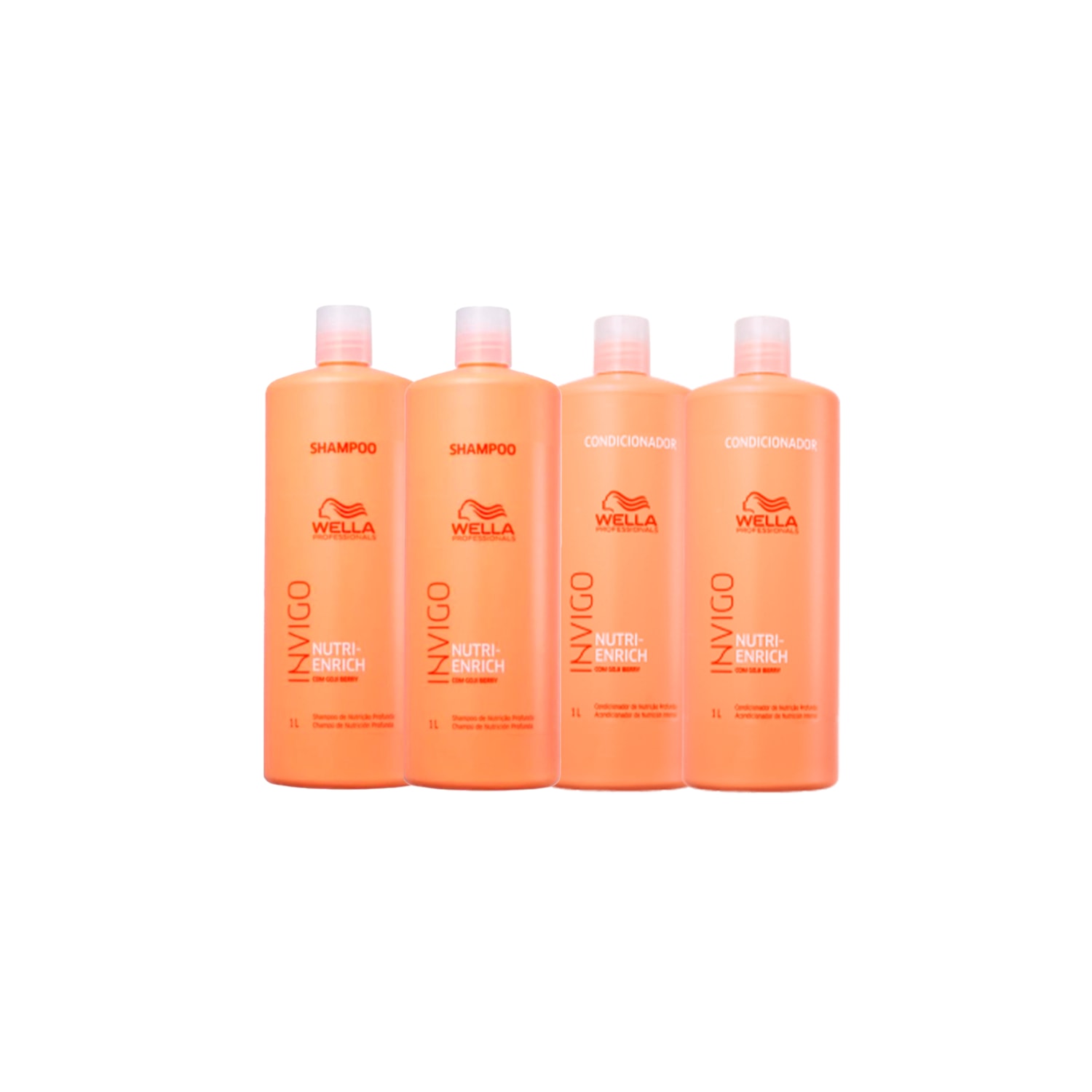 Kit Wella Professionals Invigo Nutri-Enrich Salon Four (4 Produtos)