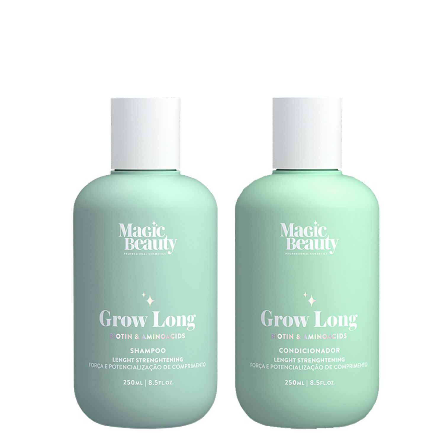 KIT MAGIC BEAUTY GROW LONG - SHAMPOO 250ML + CONDICIONADOR 250ML