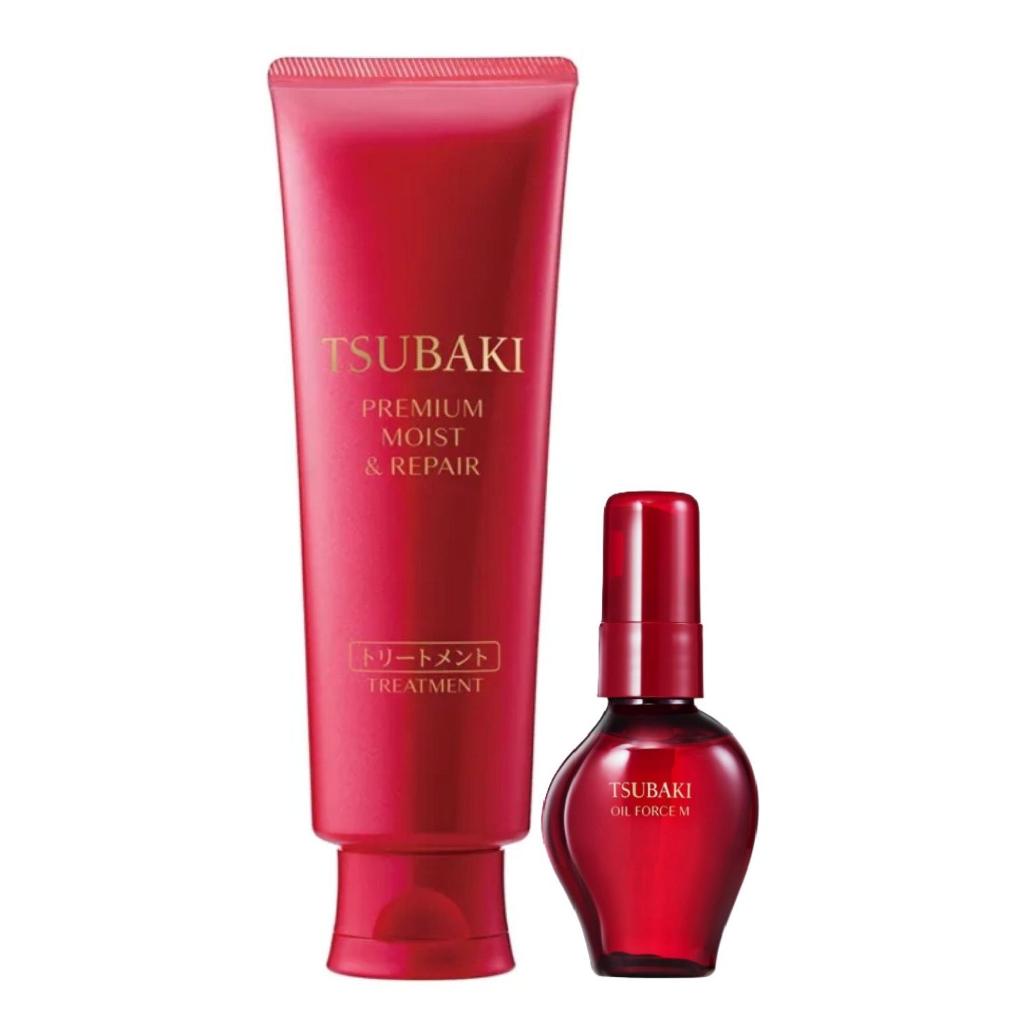 Kit Tsubaki Premium Moist & Repair + Oil Force M (2 Produtos)