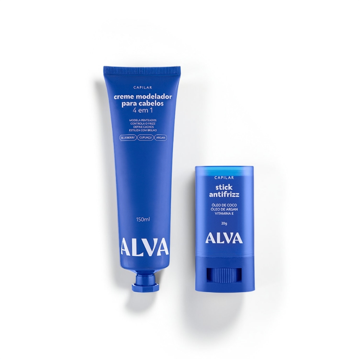 Kit Stiling Alva: Modelagem Definição e Redução do Frizz