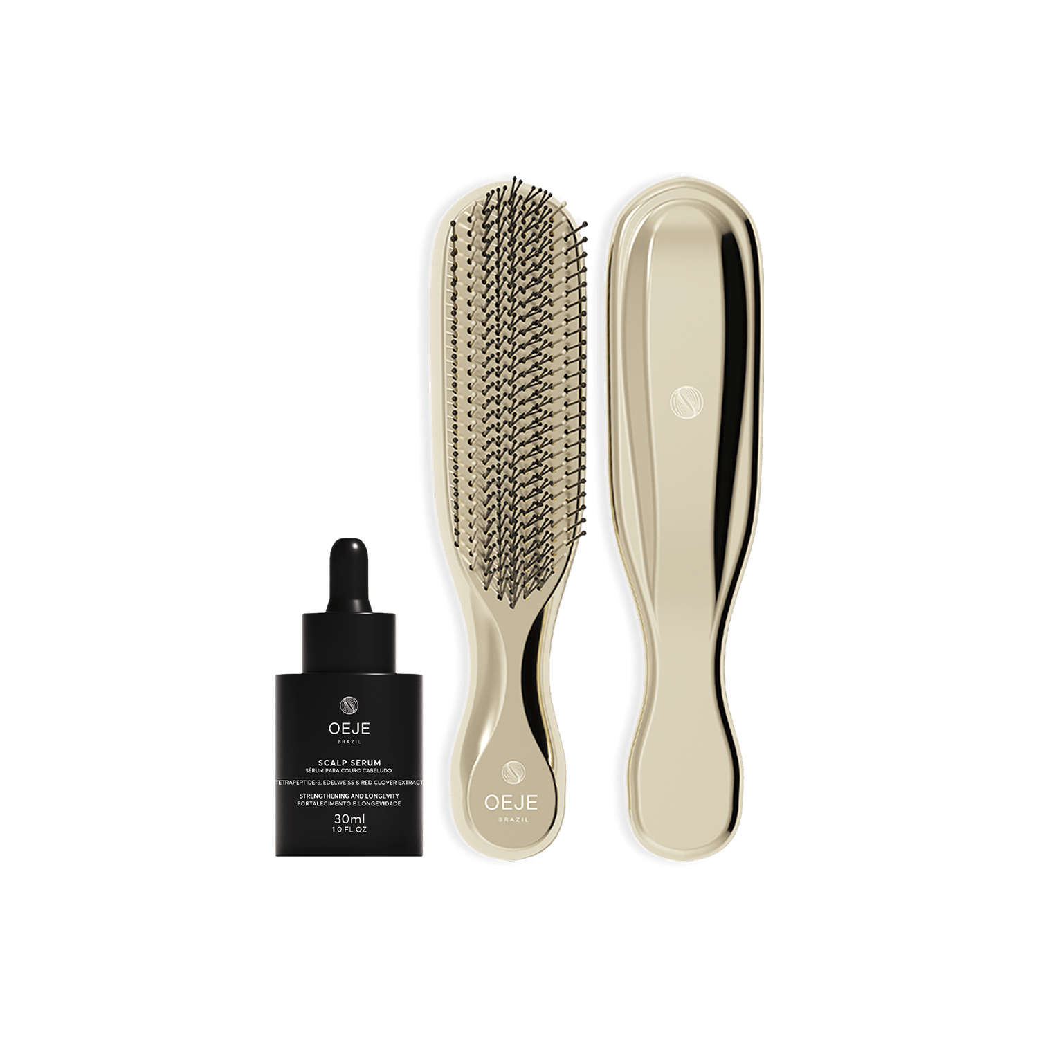 Oeje Brazil Kit Tratamento - Scalp 30ml + Escova