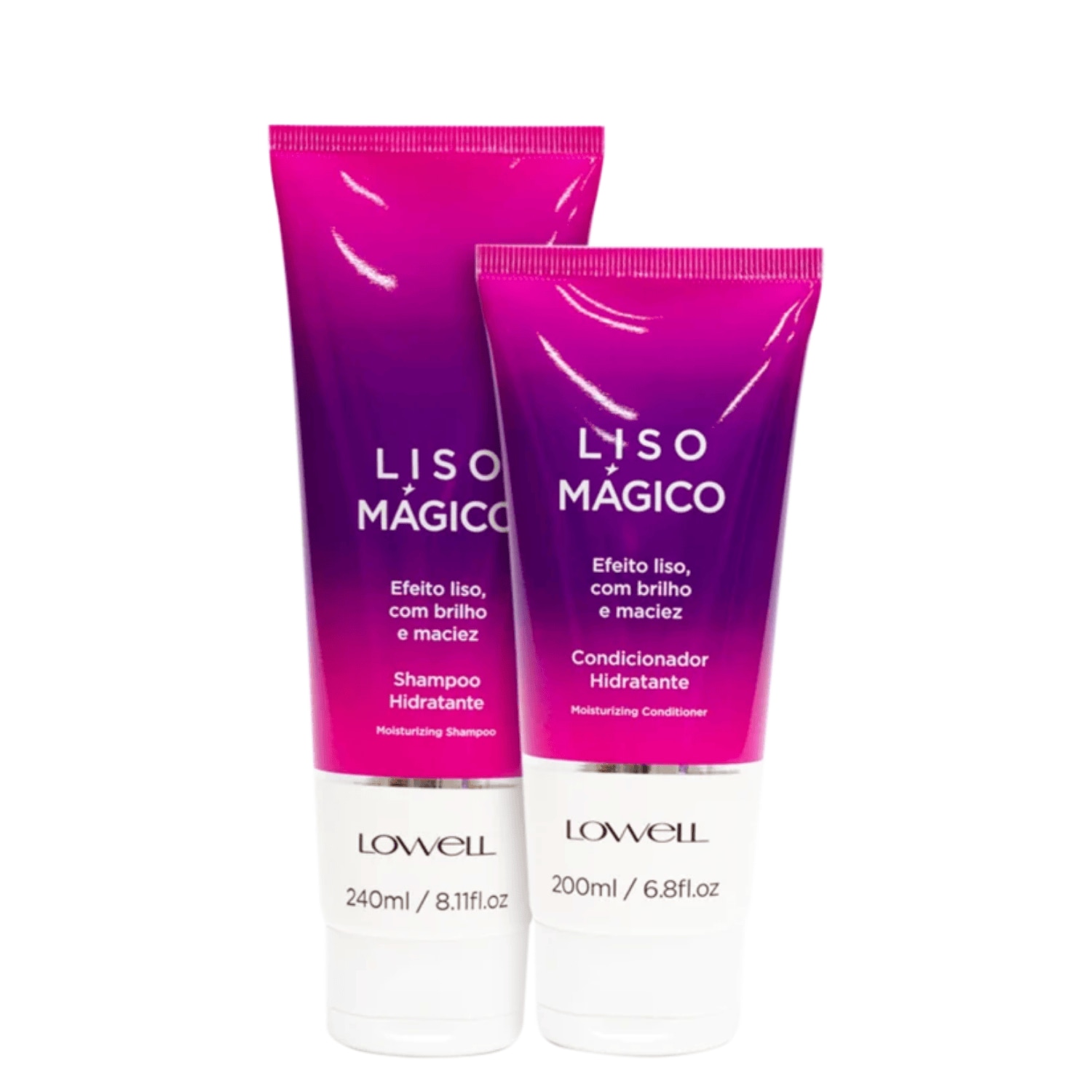 Kit Lowell Keeping Liss Liso Mágico Shampoo e Condicionador (2 Produtos)