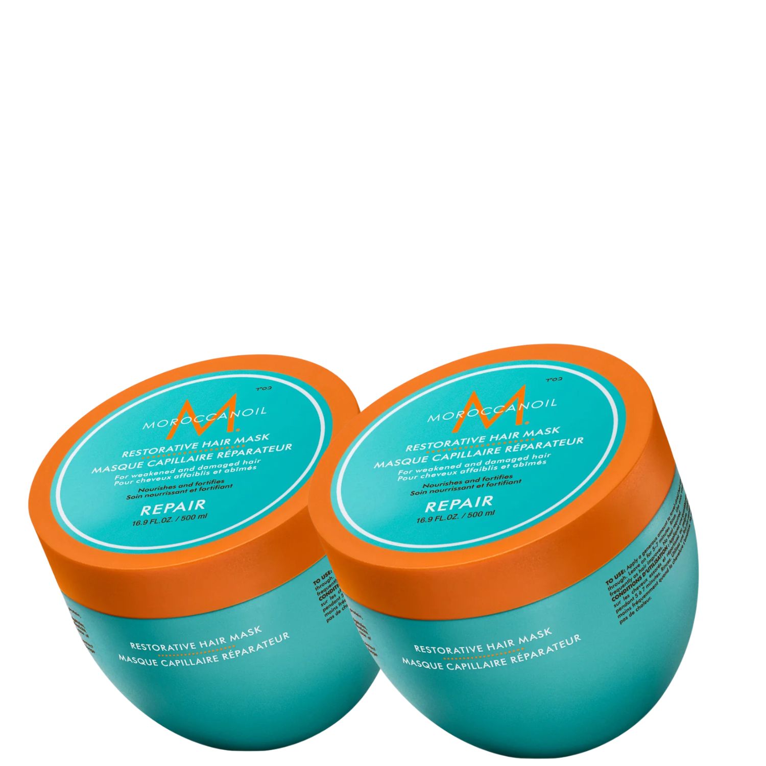 Kit Moroccanoil Repair - Máscara Capilar 500ml (2 Produtos)