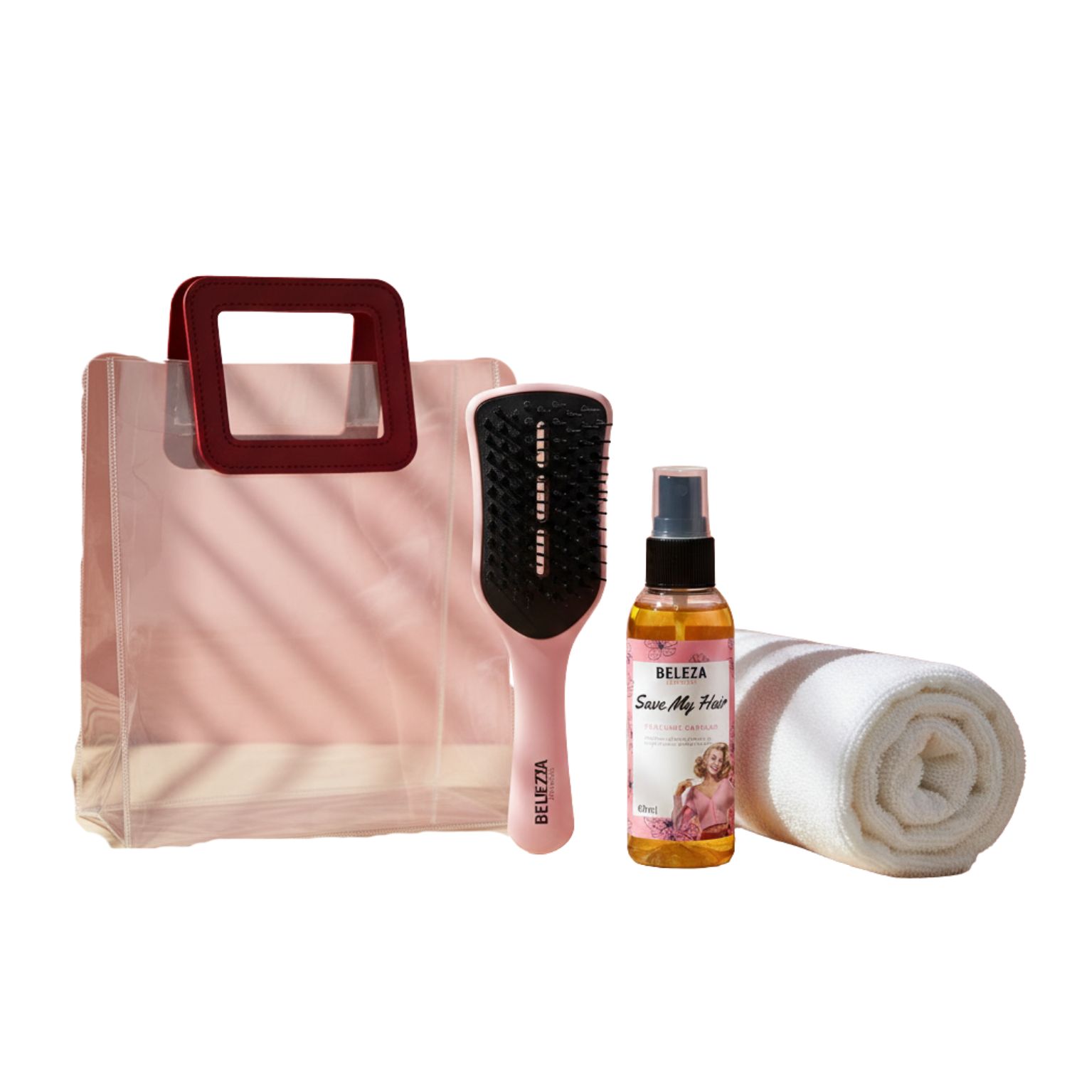 Kit presente cabelos escovados e muito brilho Beleza Express