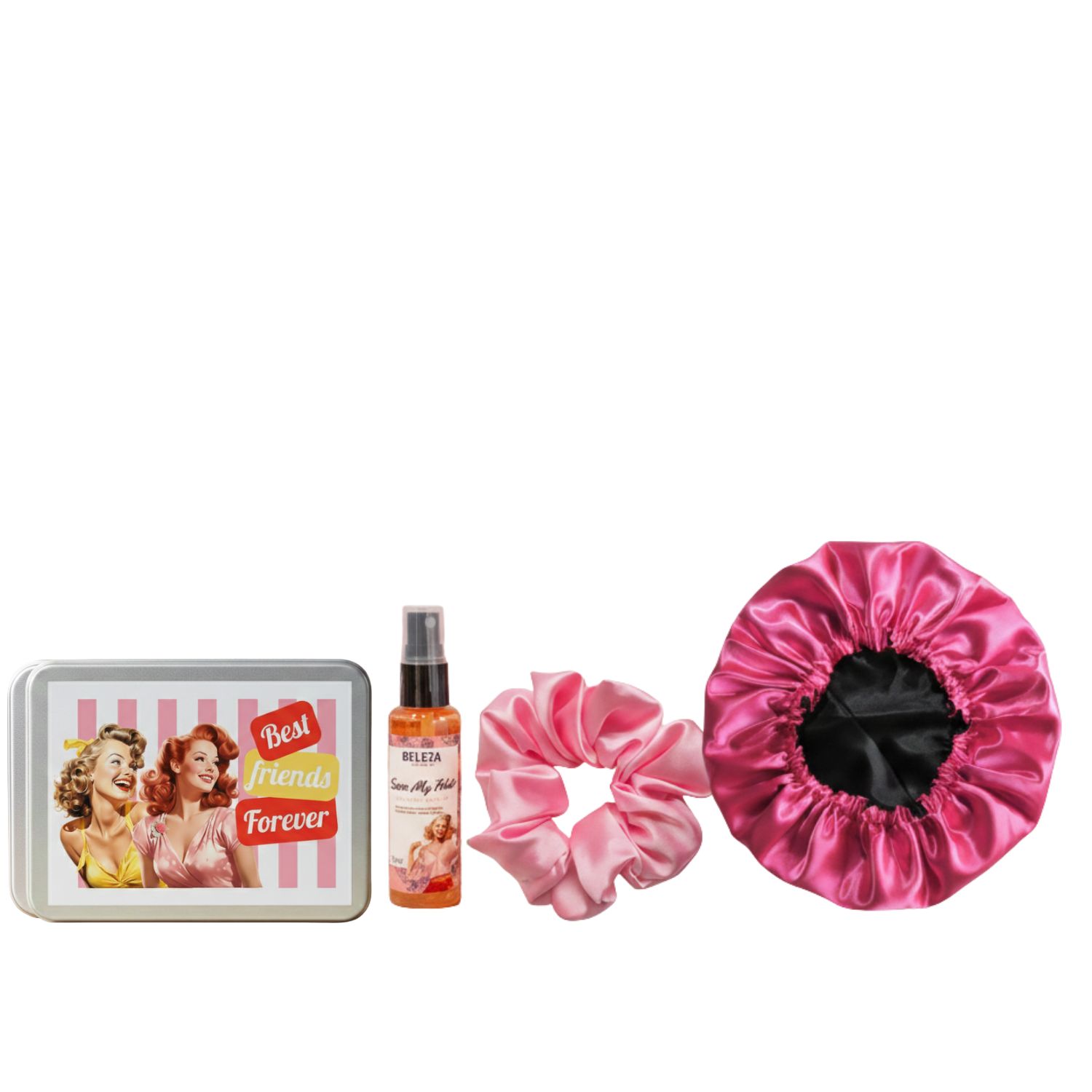 Kit presente Melhores Amigas Cabelos Perfumados antifrizz
