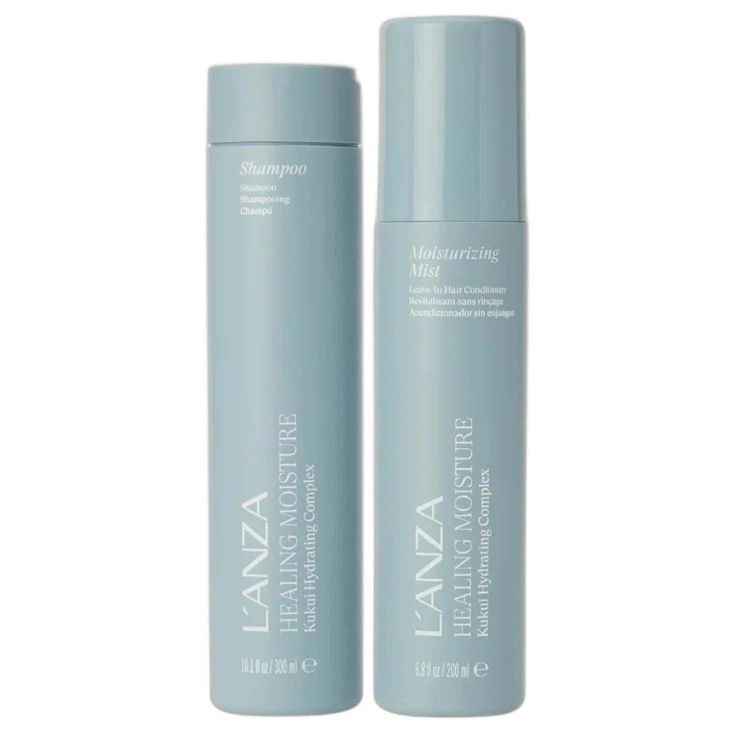 Kit Lanza Healing Moisture - Shampoo 300ml e Leave-In 200ml