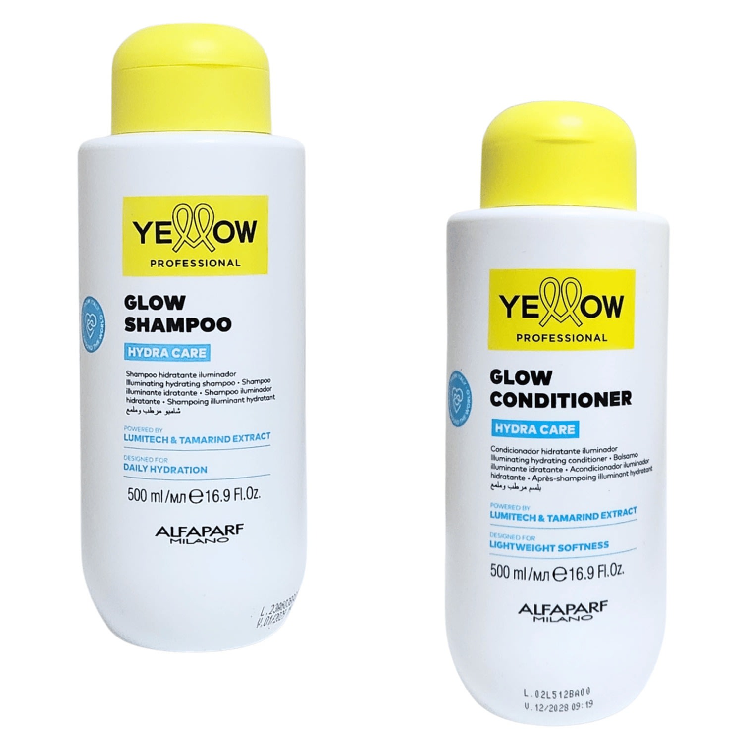 Shampoo e Condicionador Yellow Hydra Care 500ml