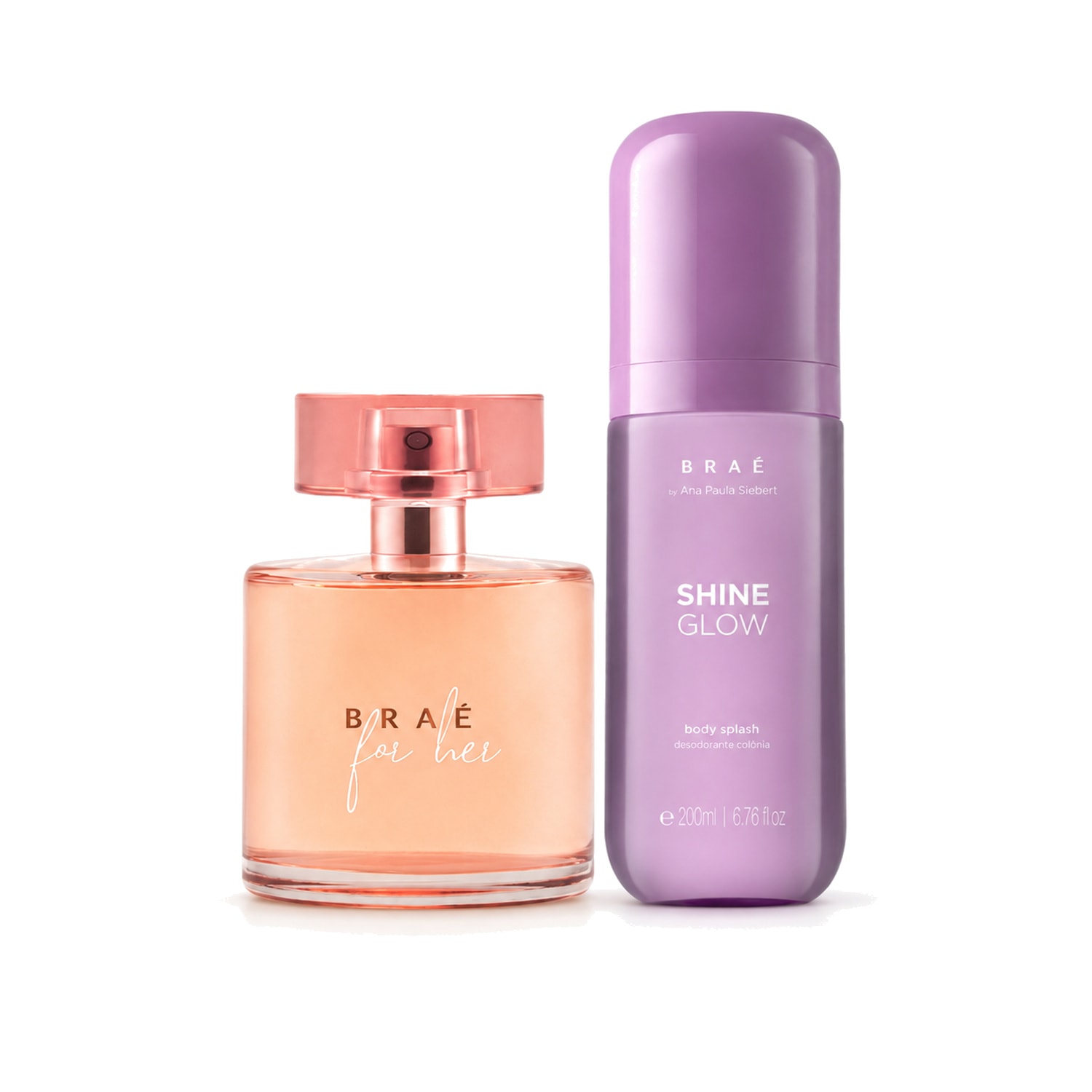 Kit For her + Body Splash Shine Glow