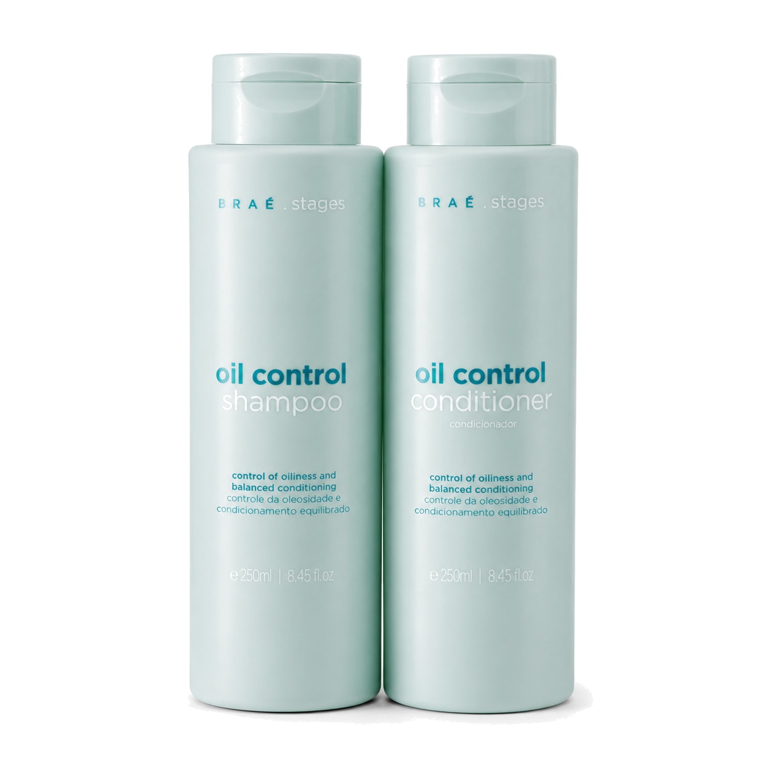 Kit Braé Stages Oil Control Shampoo + Condicionador 250ml