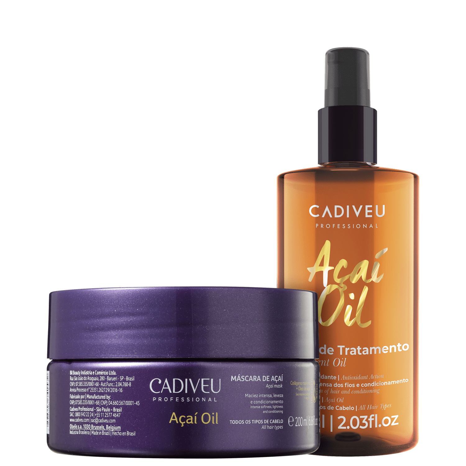 Kit Cadiveu Professional Açaí Oil (2 Produtos)