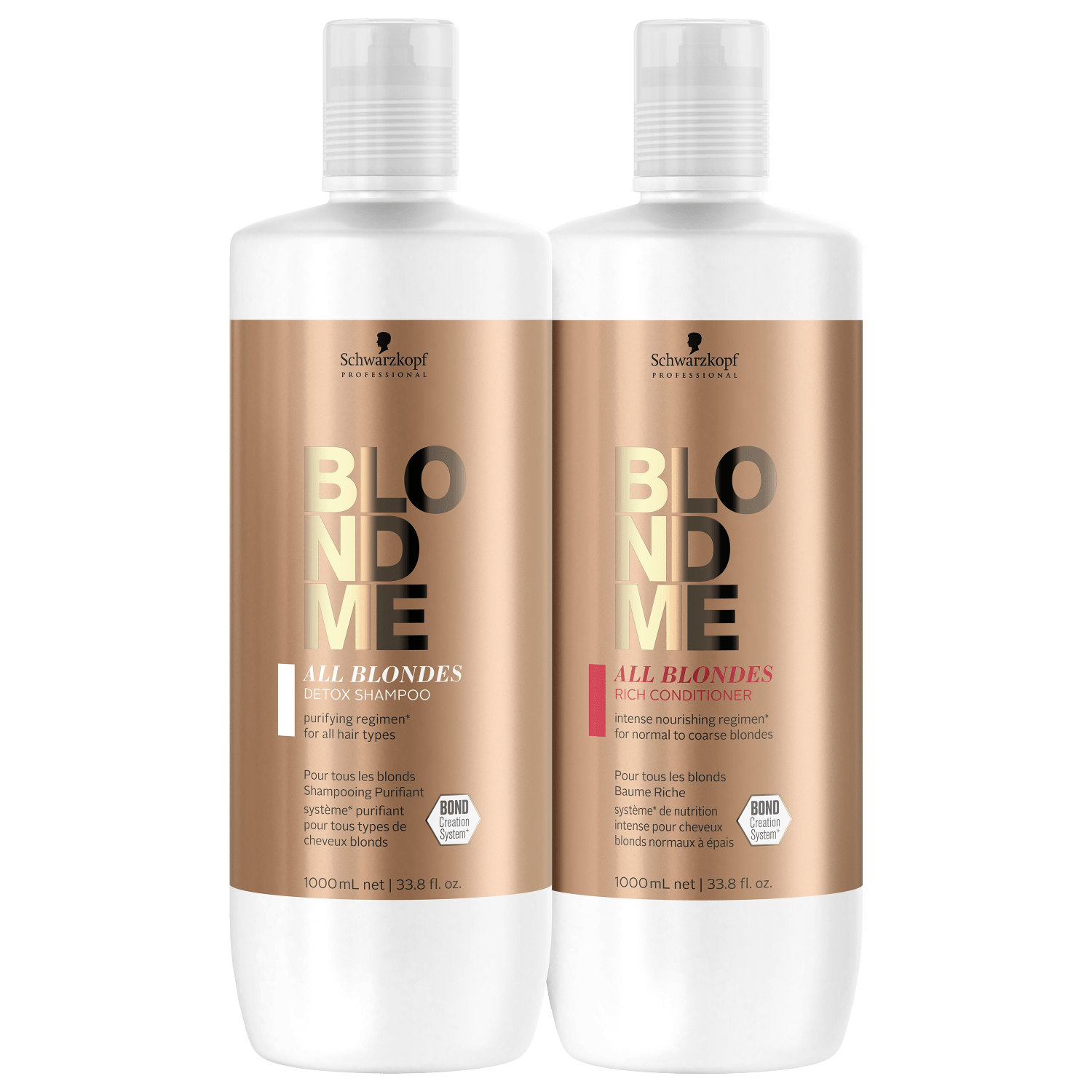 Kit Schwarzkopf Professional BlondMe All Blondes Salon (2 Produtos)