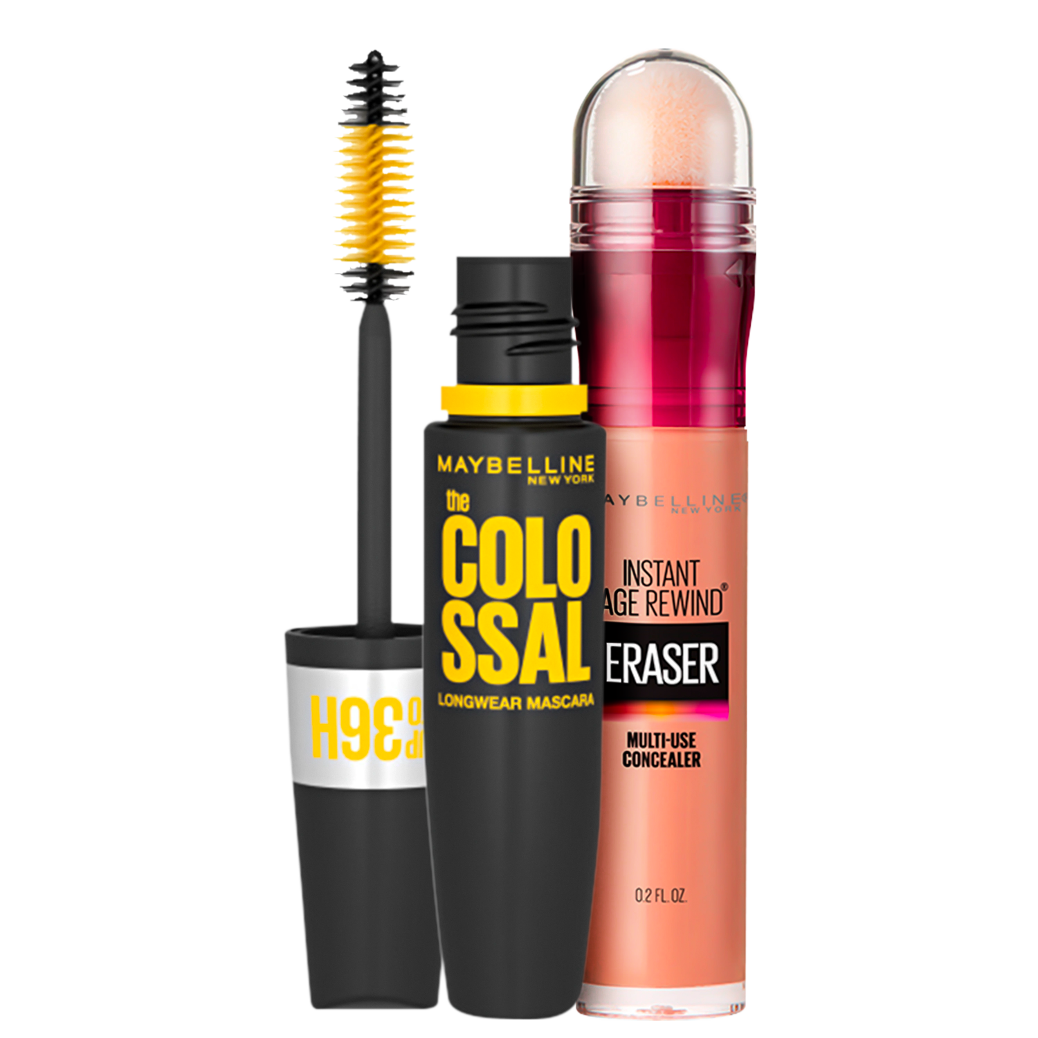 Kit Maybelline Colossal Rewind Eraser 140 Honey (2 Produtos)