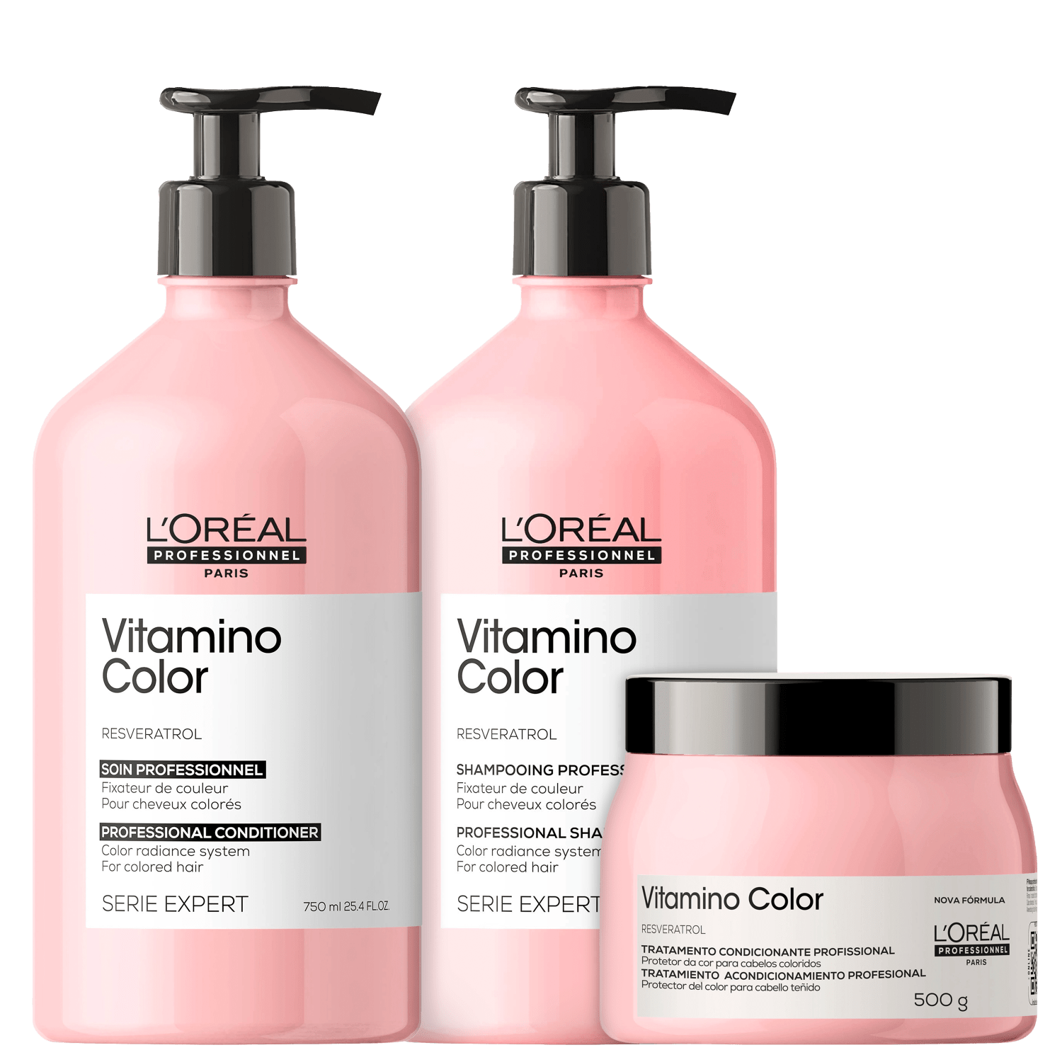 Kit L'Oréal Professionnel Serie Expert Vitamino Color (3 Produtos)