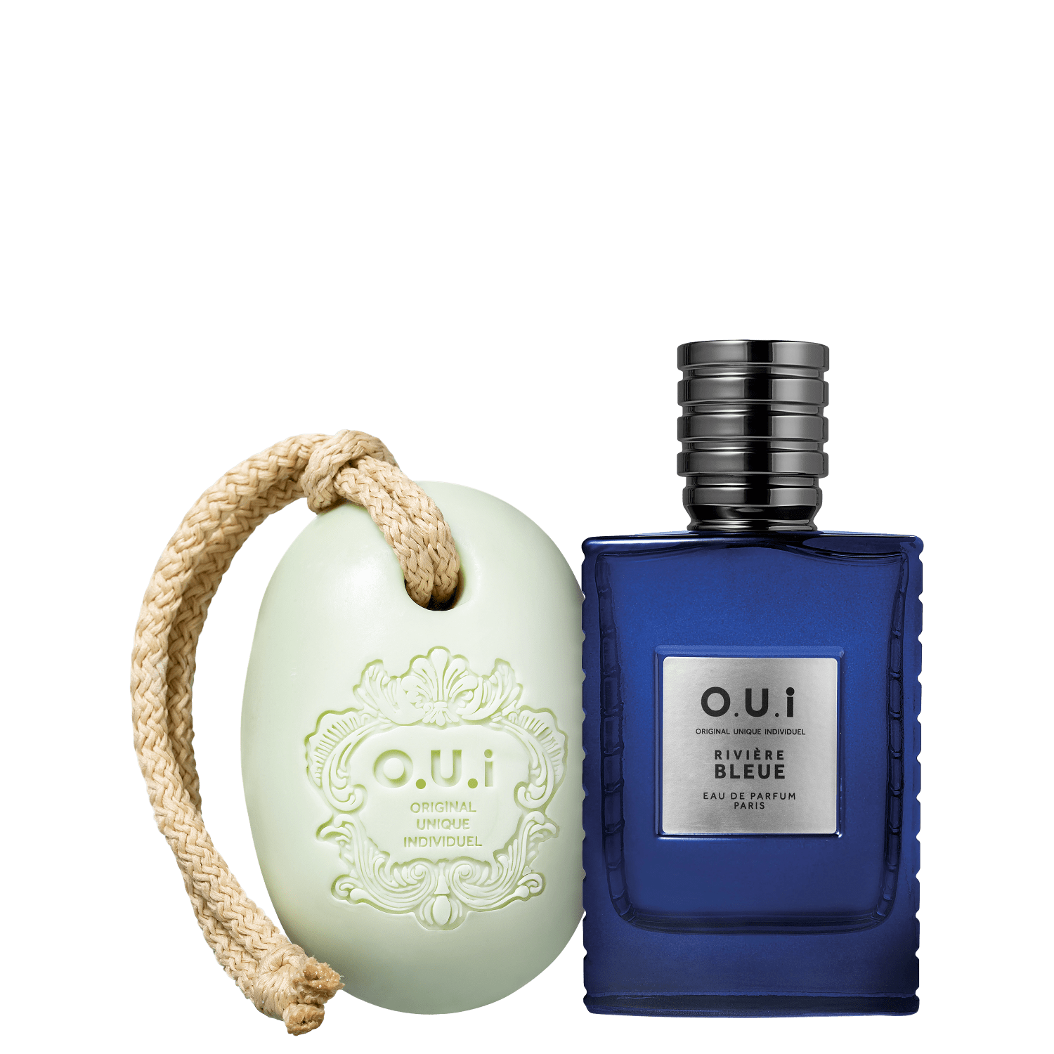 Conjunto Rivière Bleue O.U.i Masculino - Eau de Parfum 30ml + Sabonete em Barra 190g