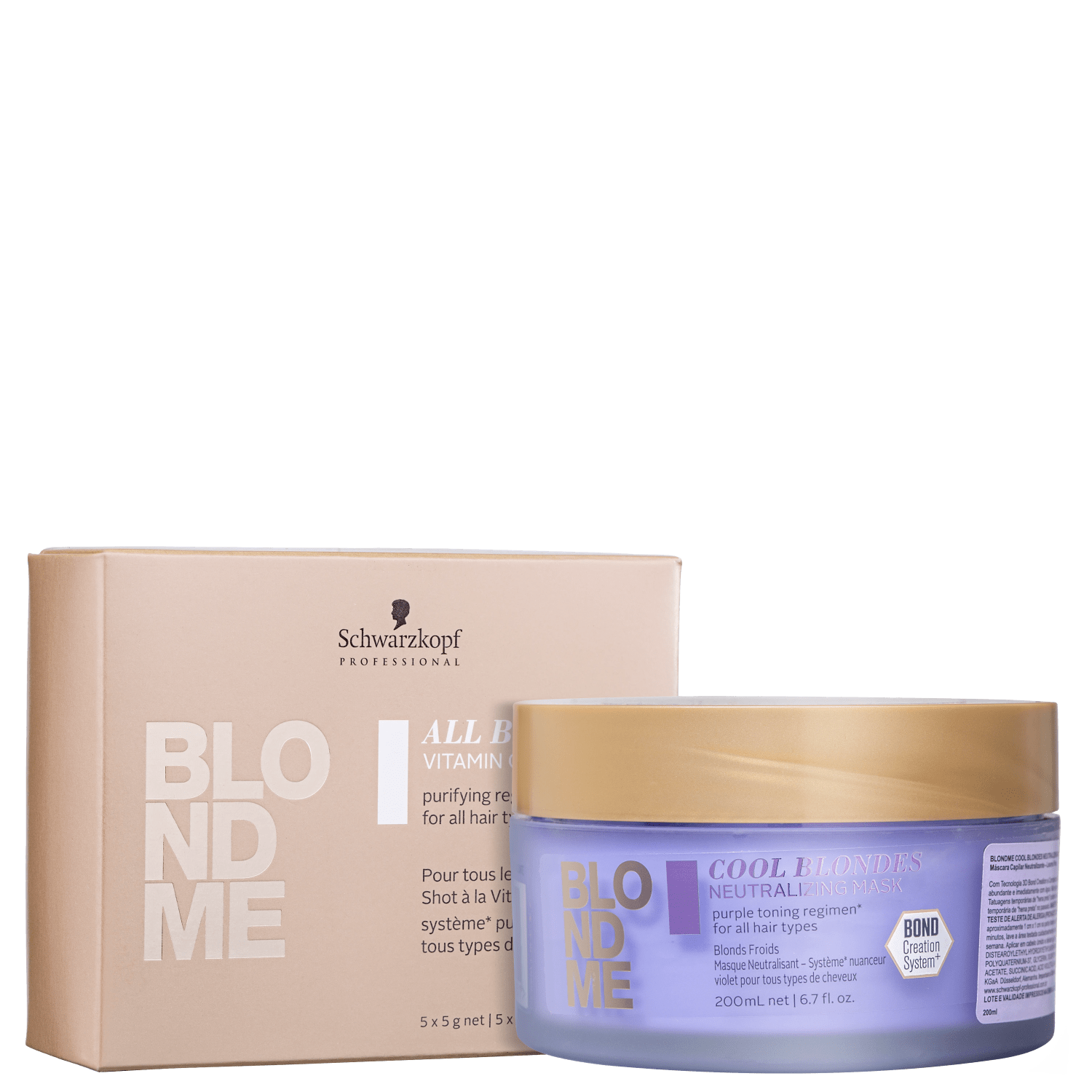 Kit Schwarzkopf Professional BlondMe Dupla Perfomance (2 Produtos)