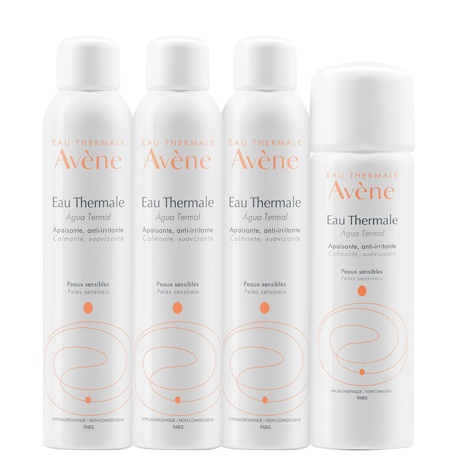 Kit Avène Eau Thermale Água Termal (4 Produtos)