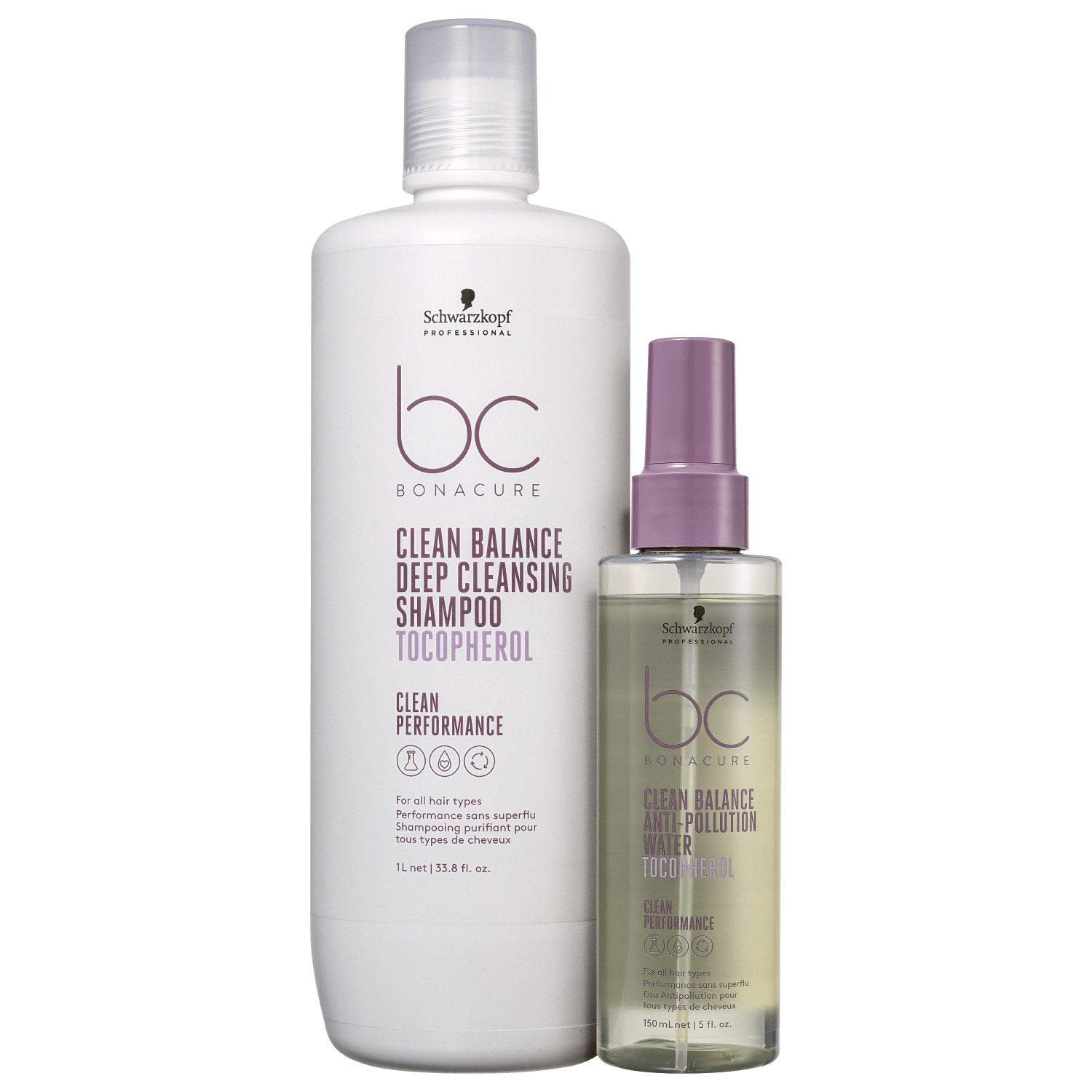 Kit Schwarzkopf Professional BC Bonacure Clean Performance Clean Balance (2 Produtos)