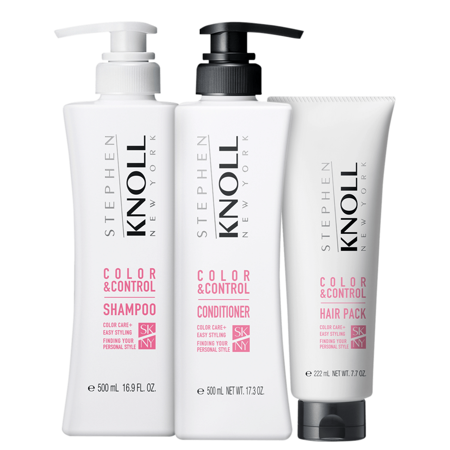 Kit  Stephen Knoll Color &amp; Control (3 Produtos)