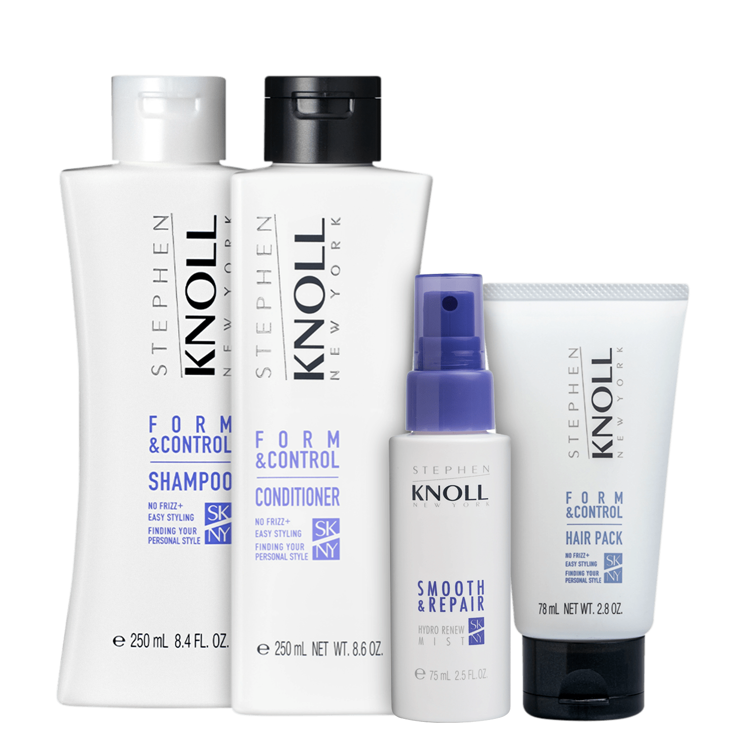 Kit Stephen Knoll Form & Control Smooth Repair (4 Produtos)