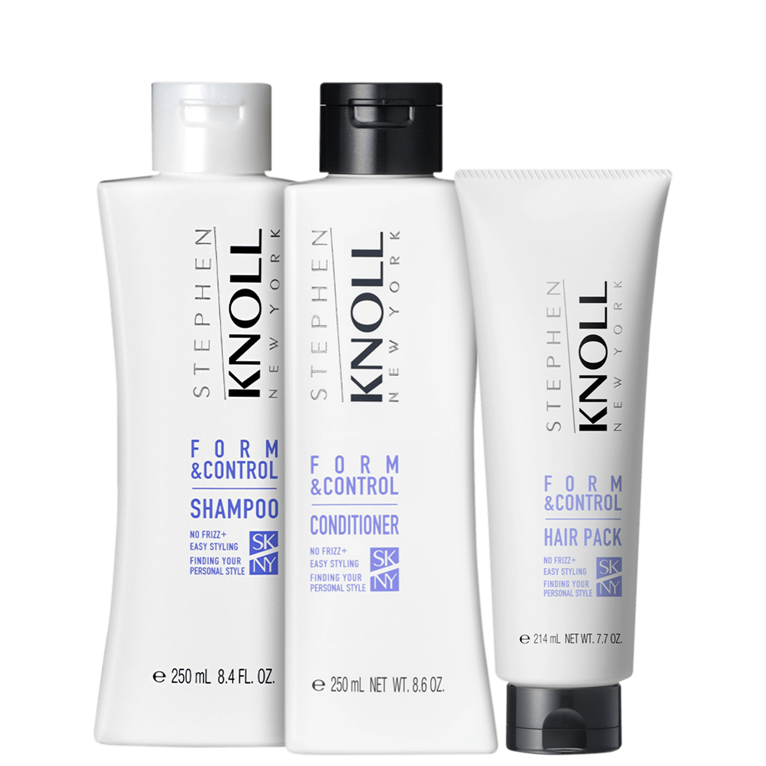 Kit Stephen Knoll Form & Control Plus (3 Produtos)