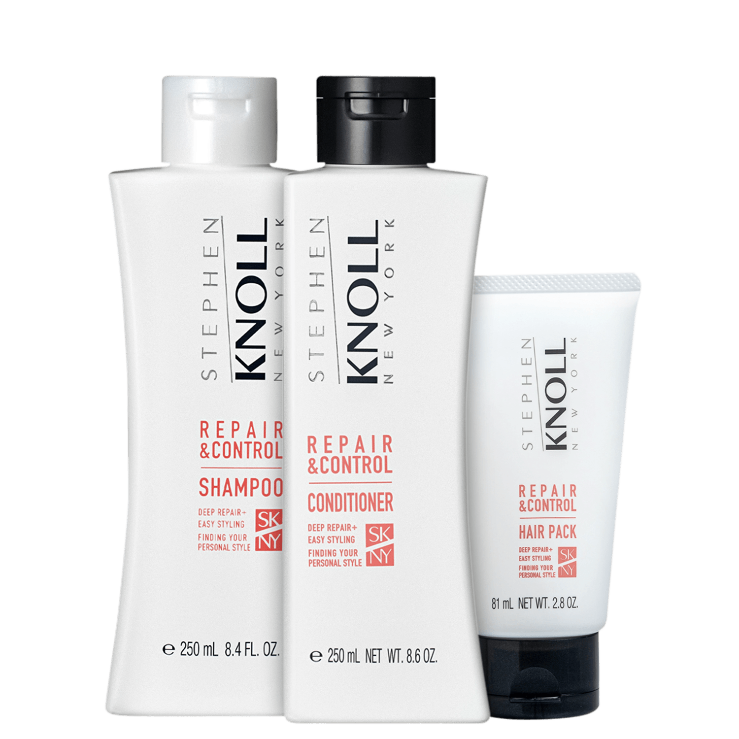 Kit Stephen Knoll Repair & Control Trio (3 Produtos)