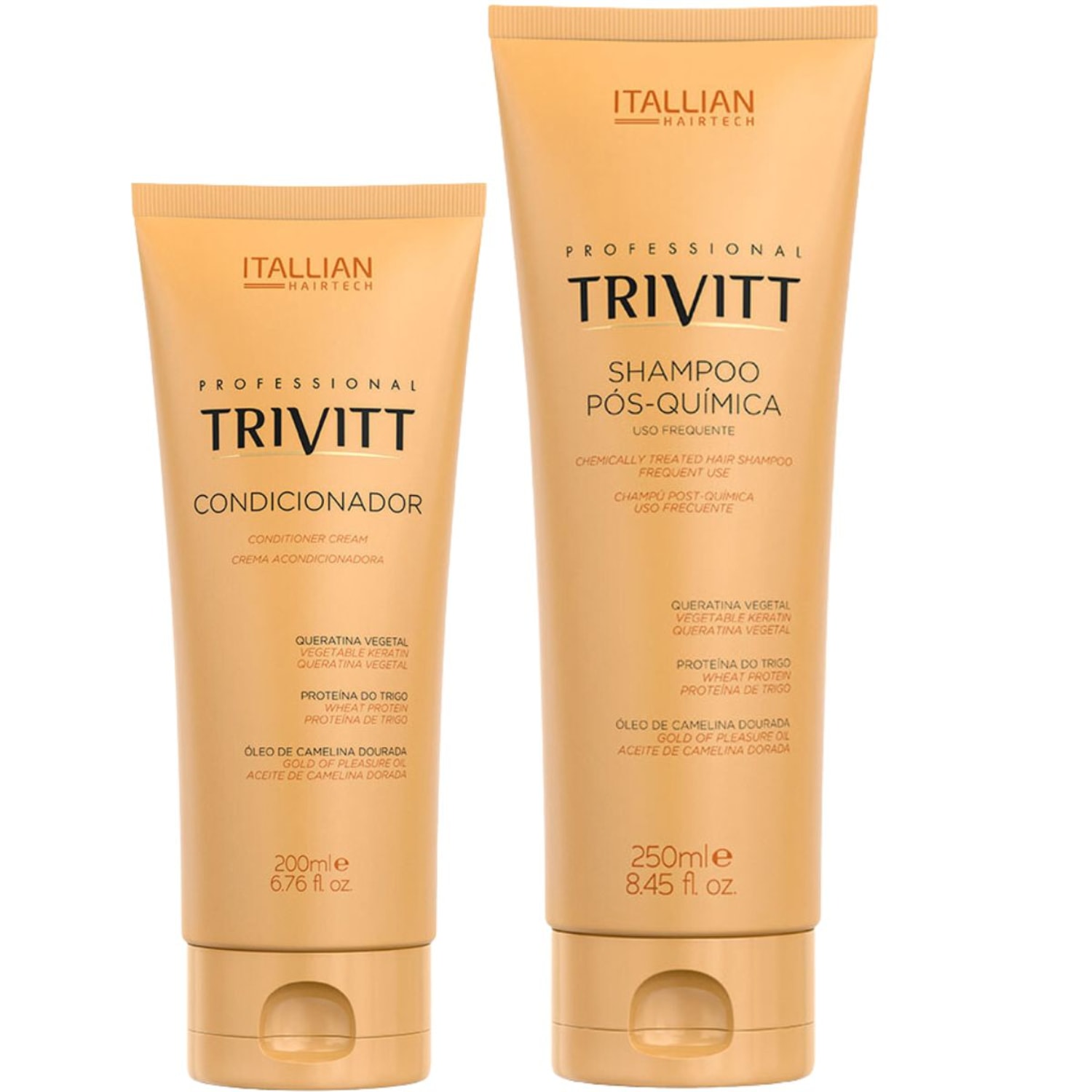 Kit Itallian Hairtech Professional Trivitt Duo Diário (2 Produtos)